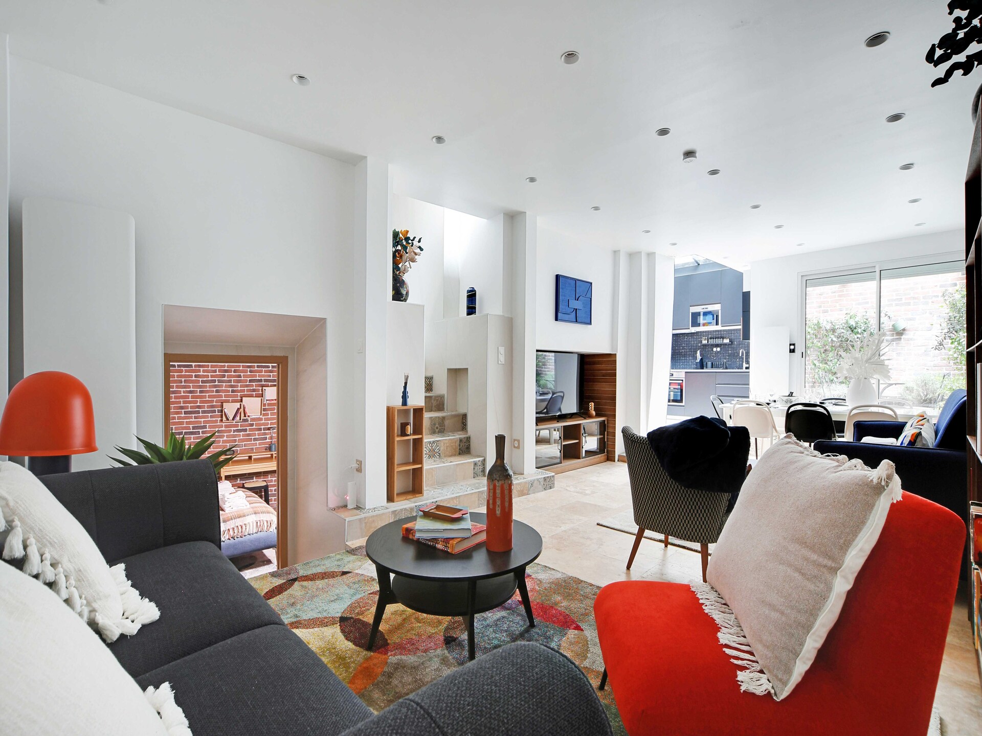 Stijlvol 8-persoons appartement in bruisend Beaubourg, Parijs - foto 7
