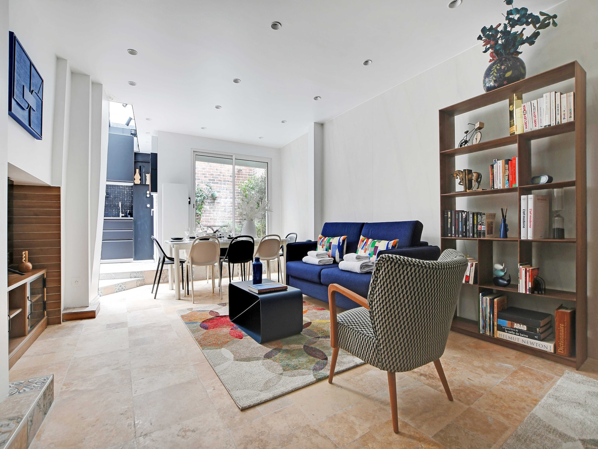 Stijlvol 8-persoons appartement in bruisend Beaubourg, Parijs - foto 8