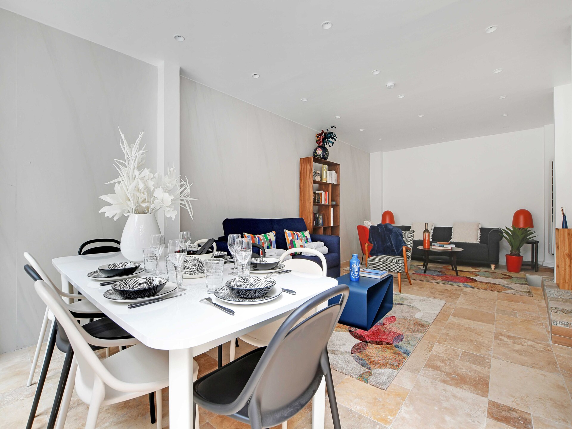 Stijlvol 8-persoons appartement in bruisend Beaubourg, Parijs - foto 10