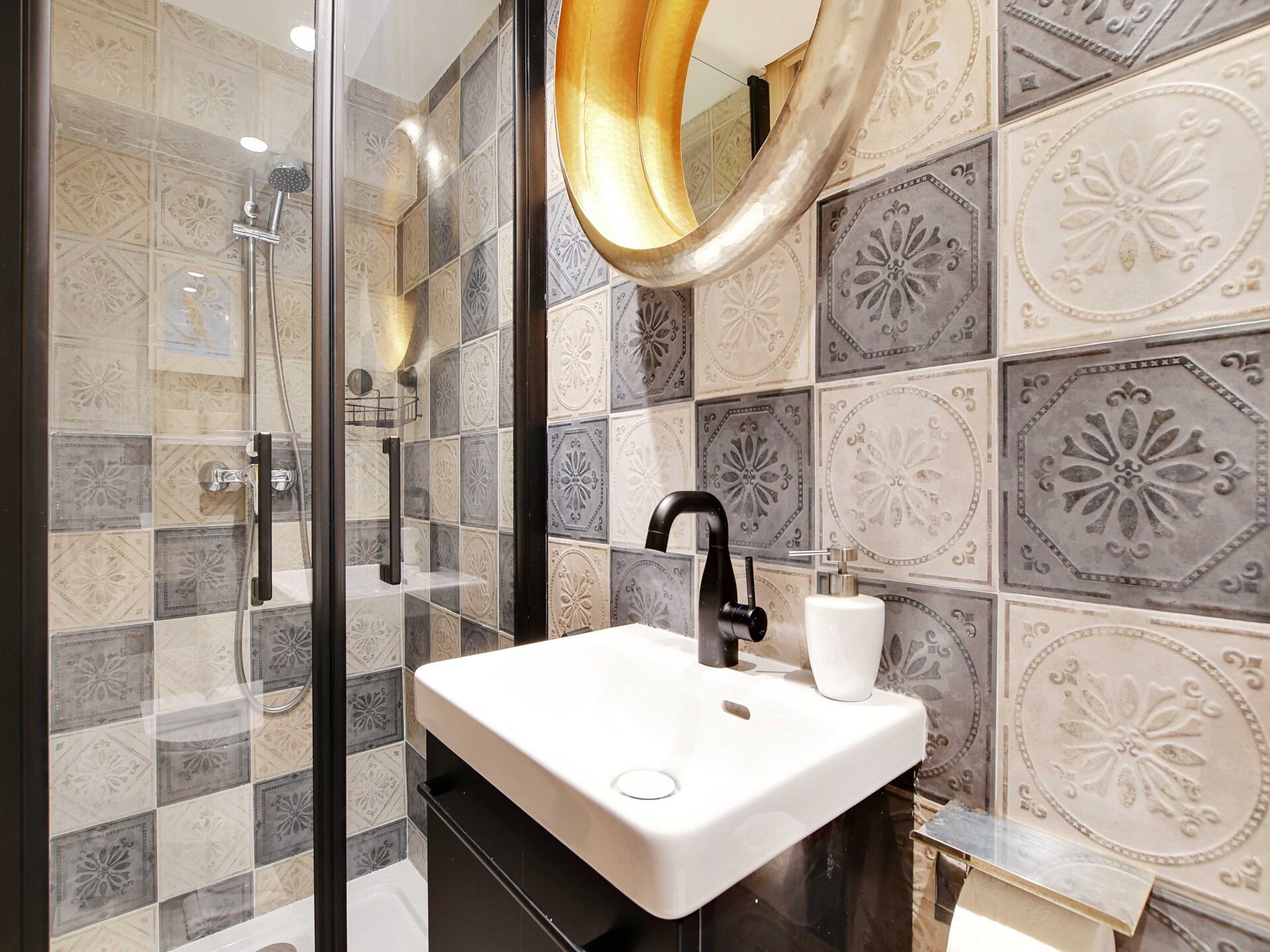 Stijlvol 8-persoons appartement in bruisend Beaubourg, Parijs - foto 14