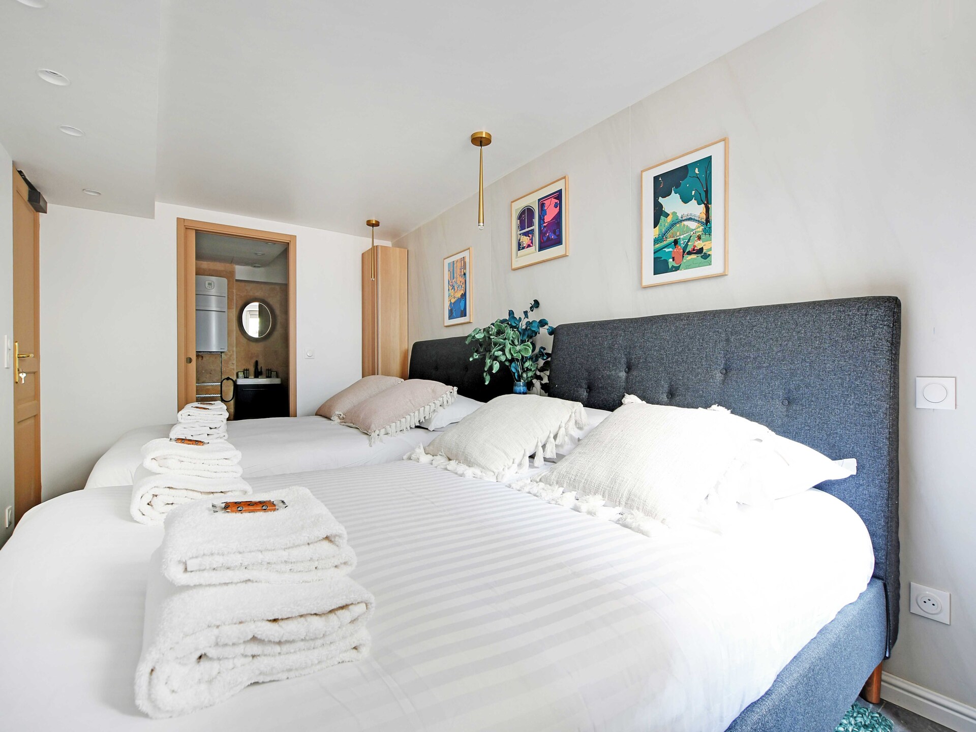 Stijlvol 8-persoons appartement in bruisend Beaubourg, Parijs - foto 18