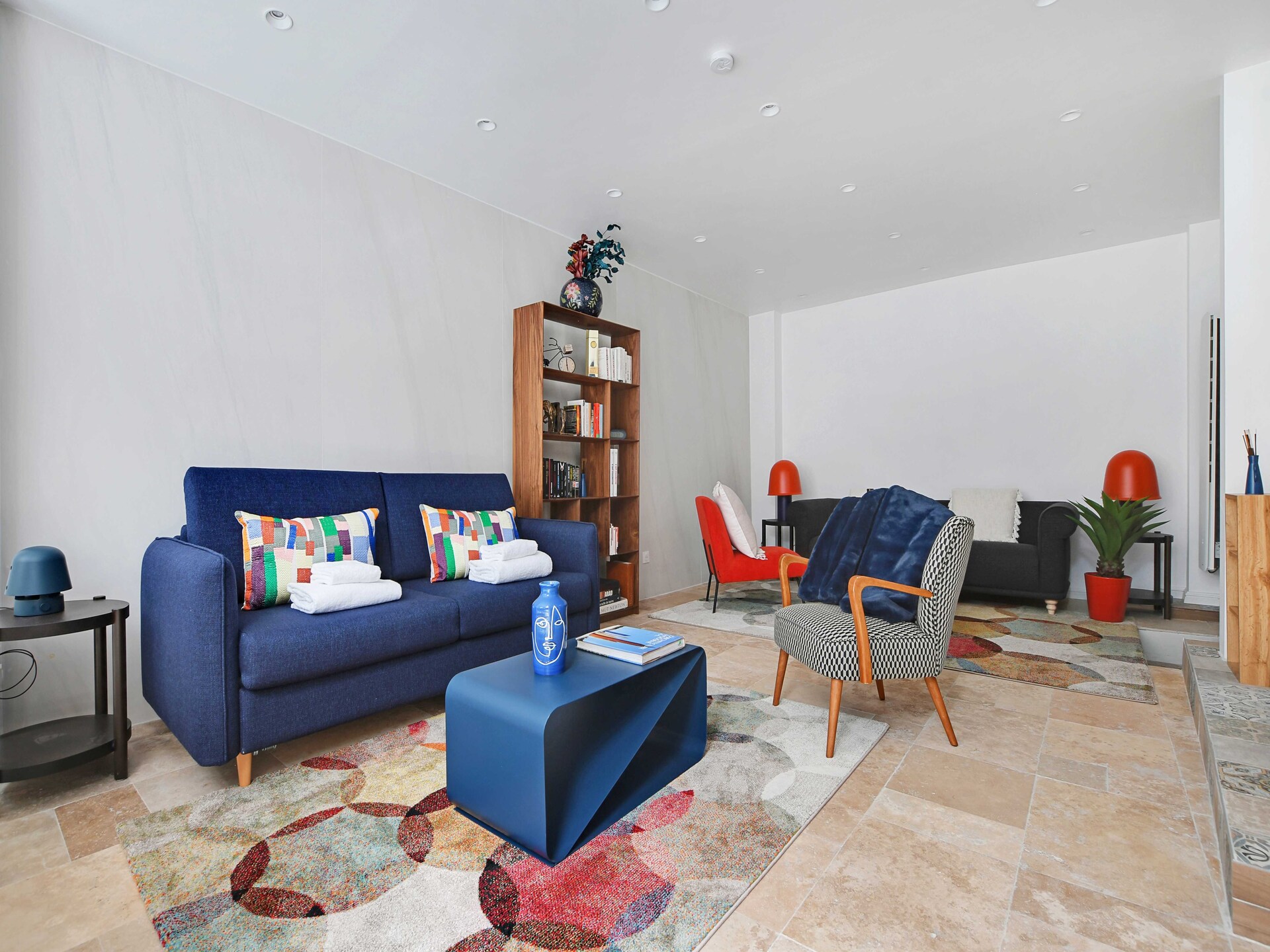 Stijlvol 8-persoons appartement in bruisend Beaubourg, Parijs - foto 21