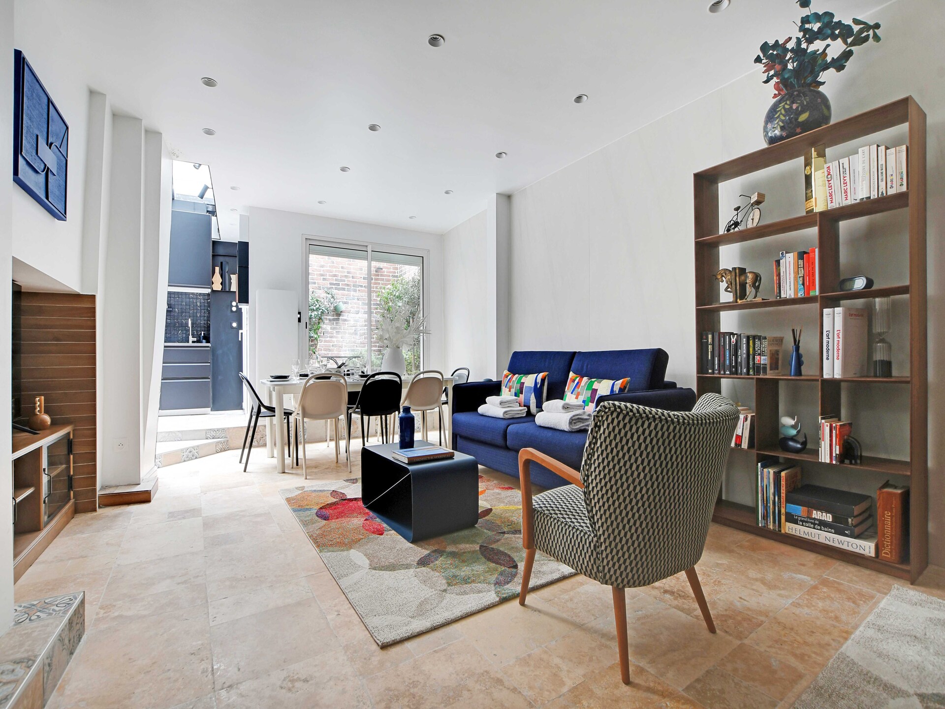 Stijlvol 8-persoons appartement in bruisend Beaubourg, Parijs - foto 28