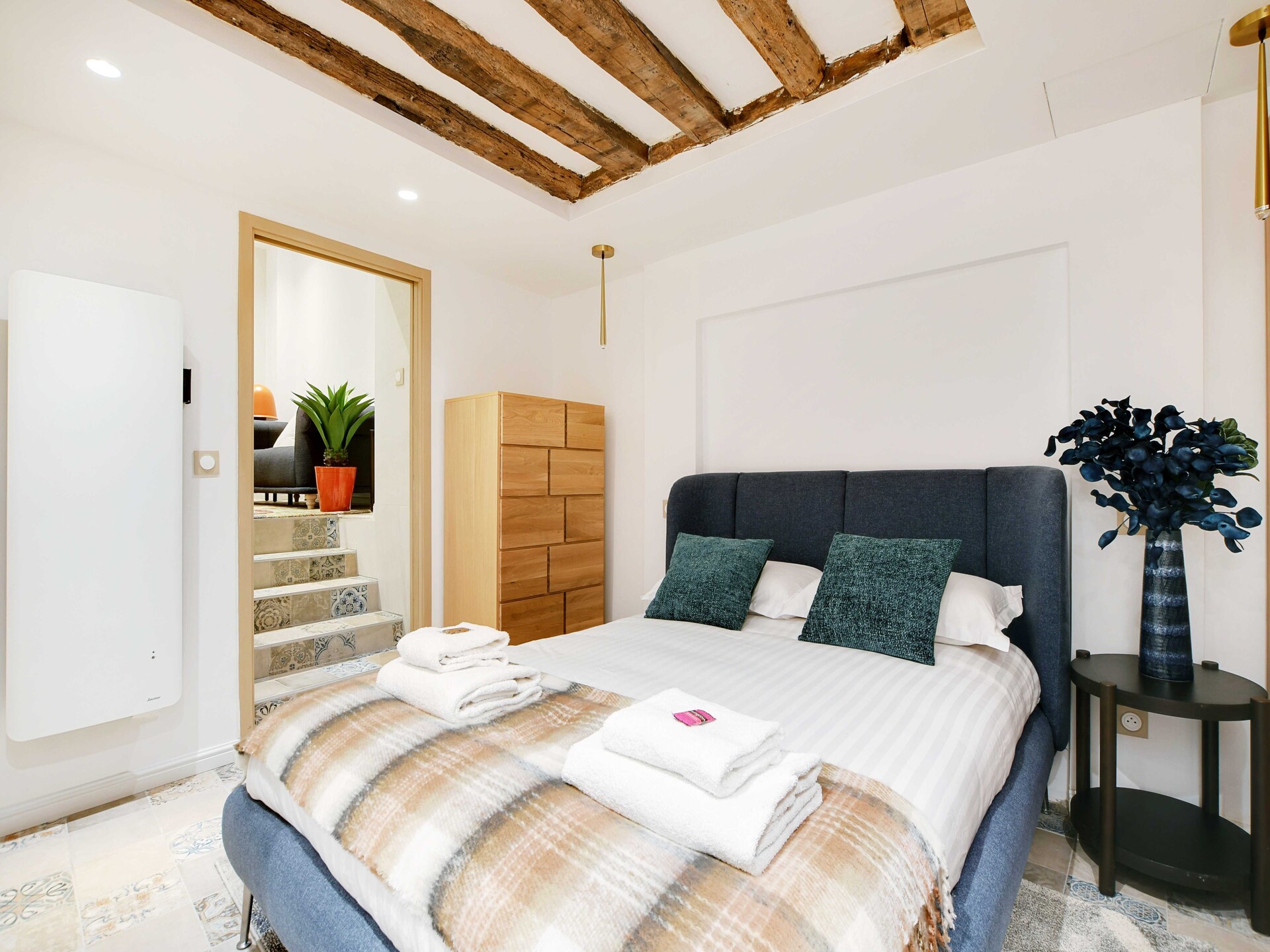 Stijlvol 8-persoons appartement in bruisend Beaubourg, Parijs - foto 35