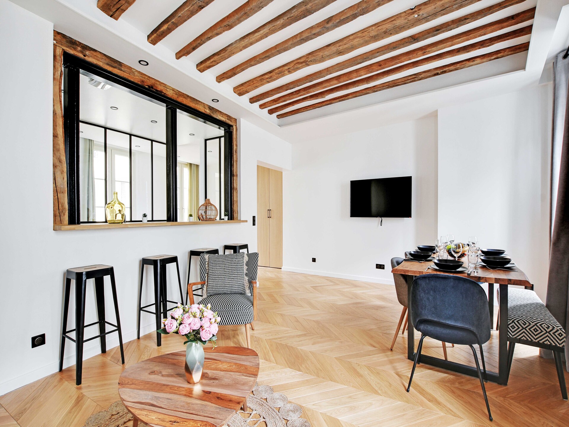 Ruim 2-slaapkamerappartement in de bruisende Marais, vlakbij Place de la République - foto 6
