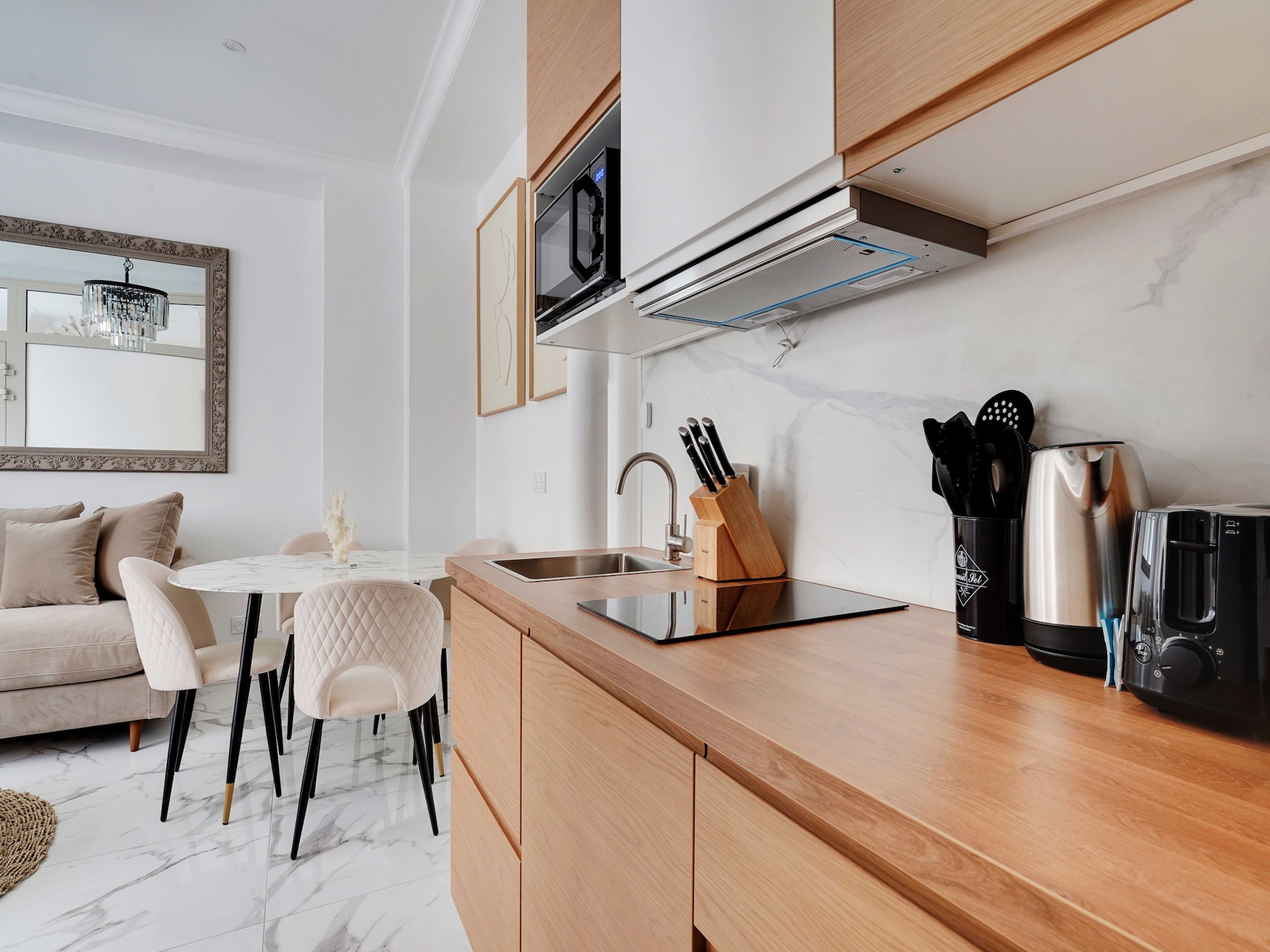 Licht Scandinavisch appartement bij Trocadéro, Parijs 16e - foto 3