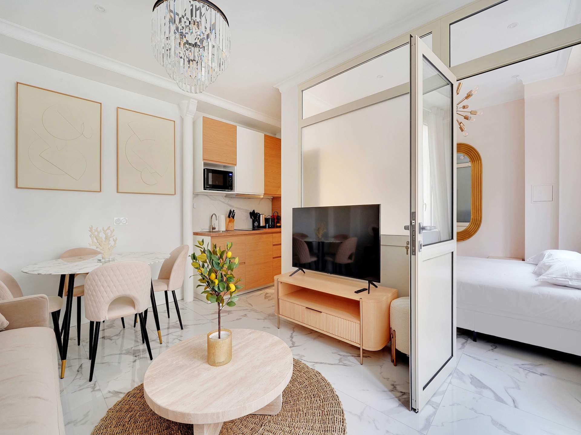 Licht Scandinavisch appartement bij Trocadéro, Parijs 16e - foto 8