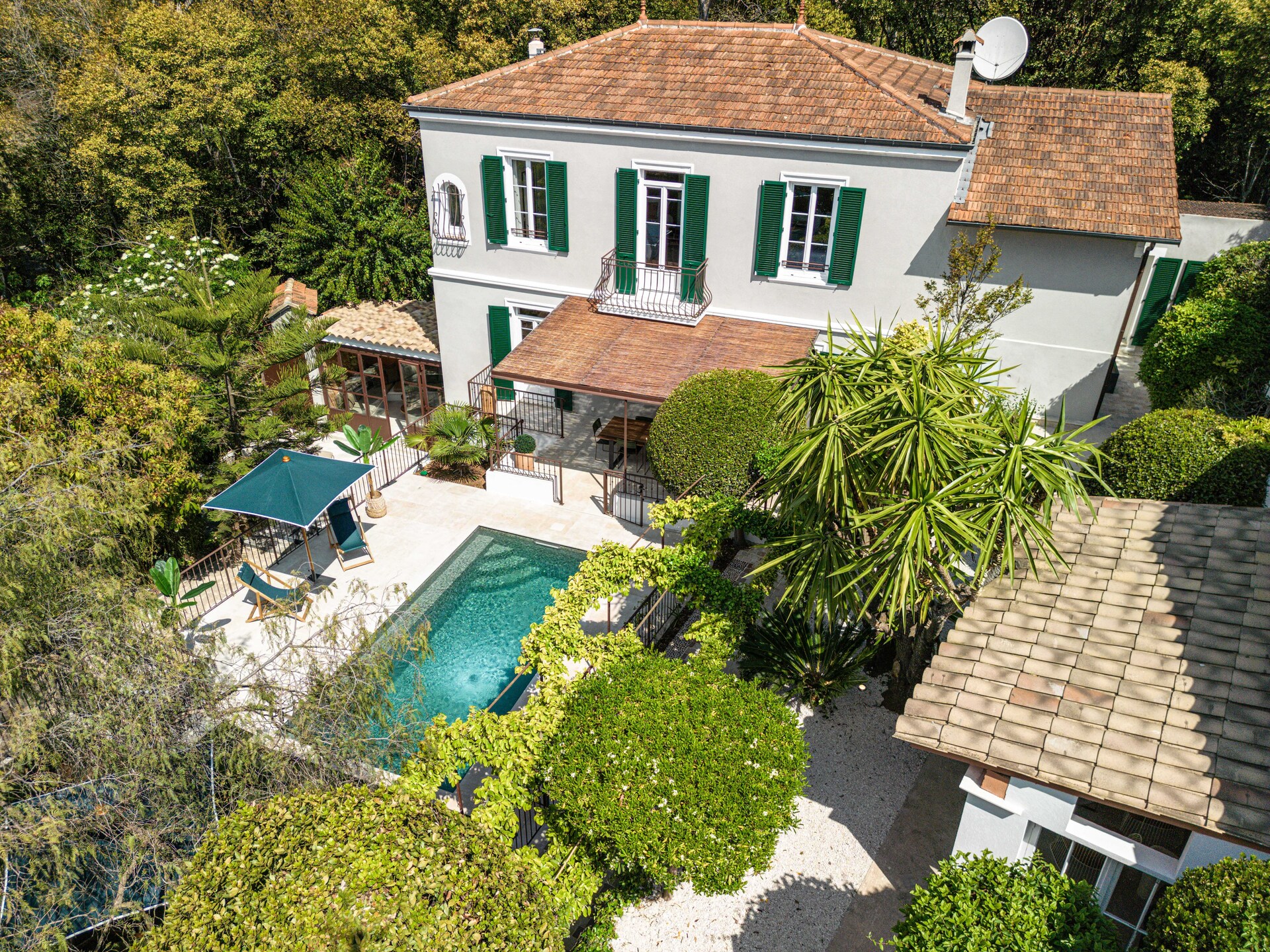 Luxe villa voor 10 personen op loopafstand van centrum Cannes - foto 27