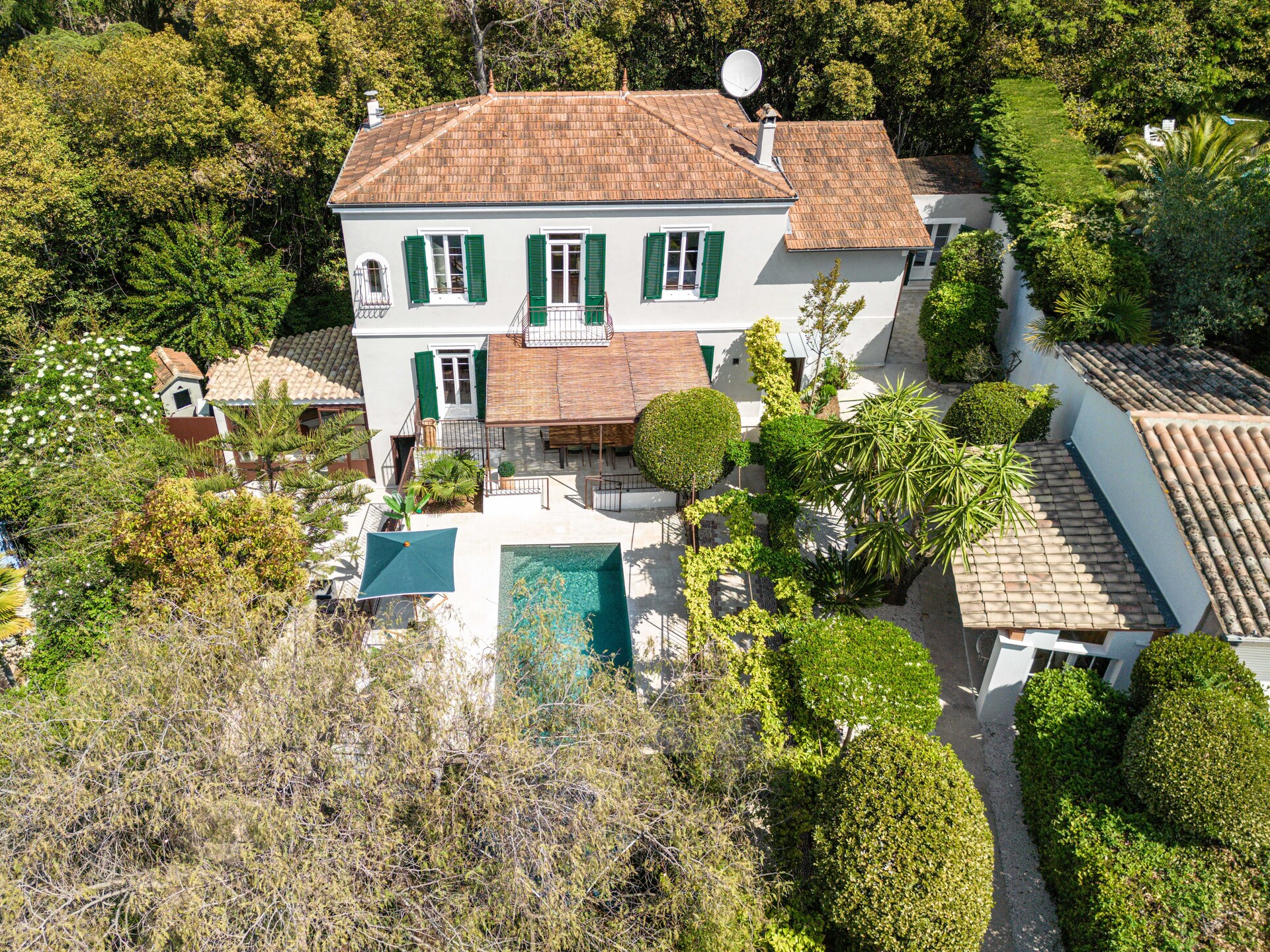 Luxe villa voor 10 personen op loopafstand van centrum Cannes - foto 28