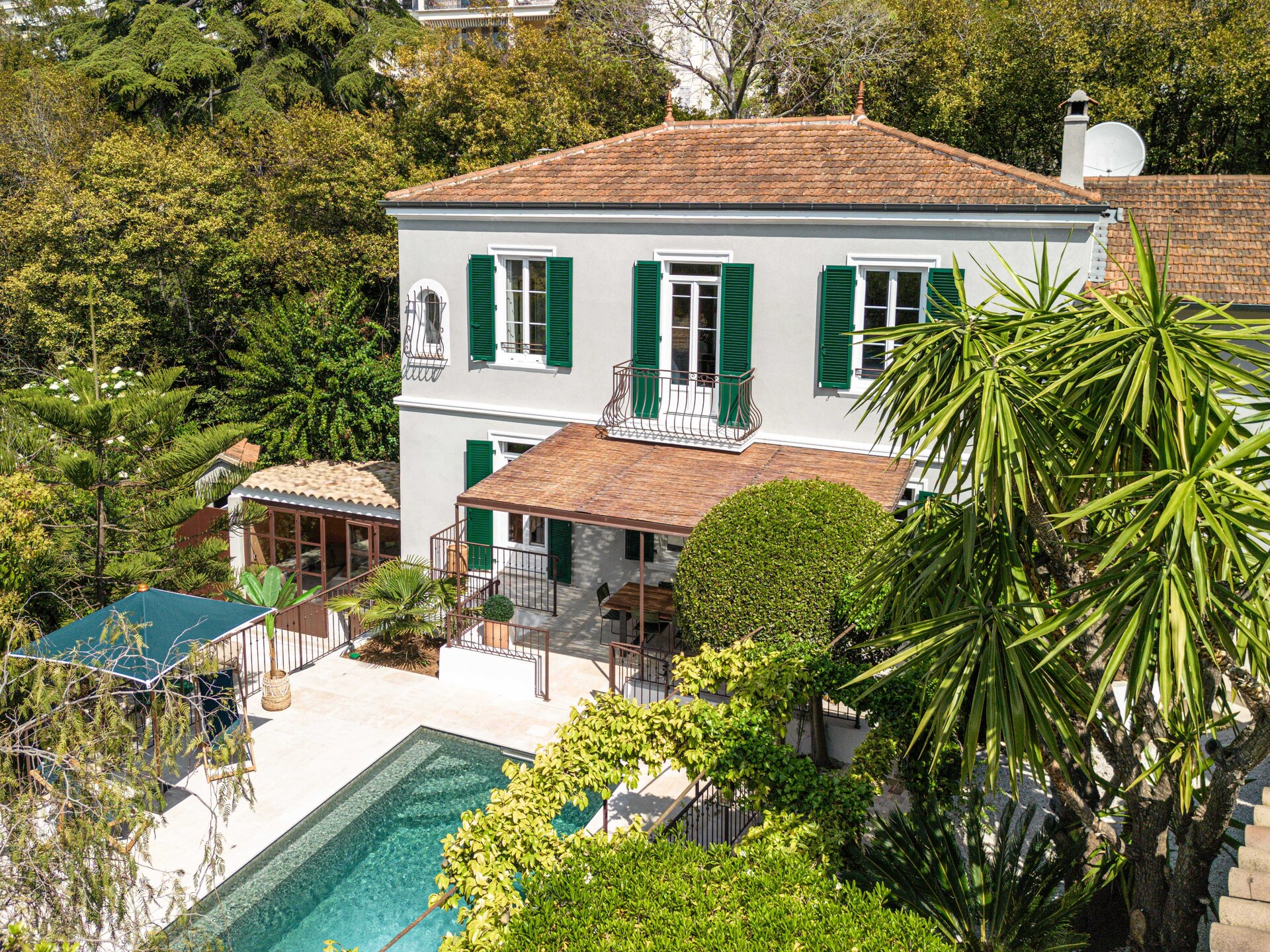 Luxe villa voor 10 personen op loopafstand van centrum Cannes - foto 33