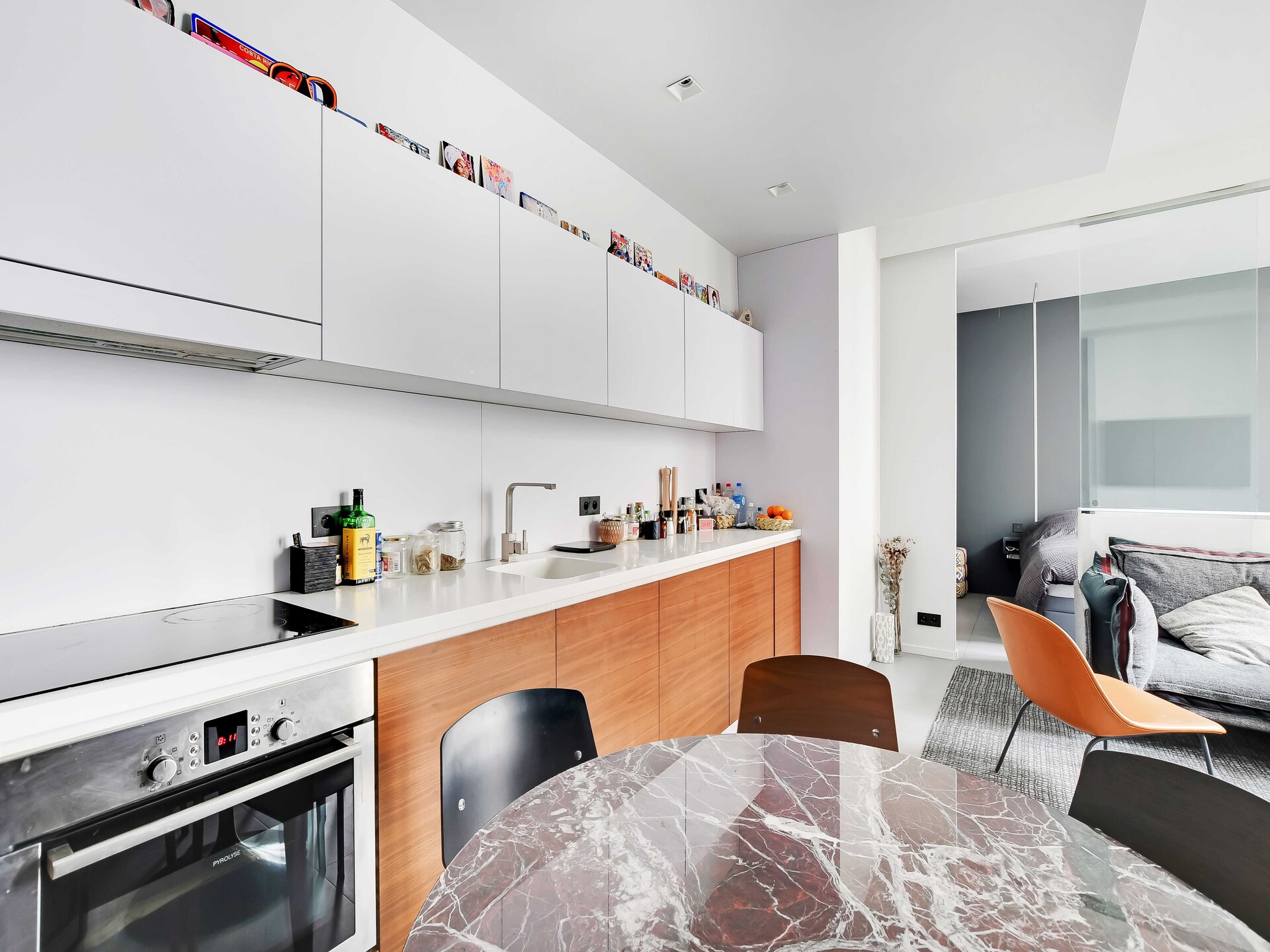 Licht appartement in historisch St-Gervais, vlakbij Notre-Dame - foto 11