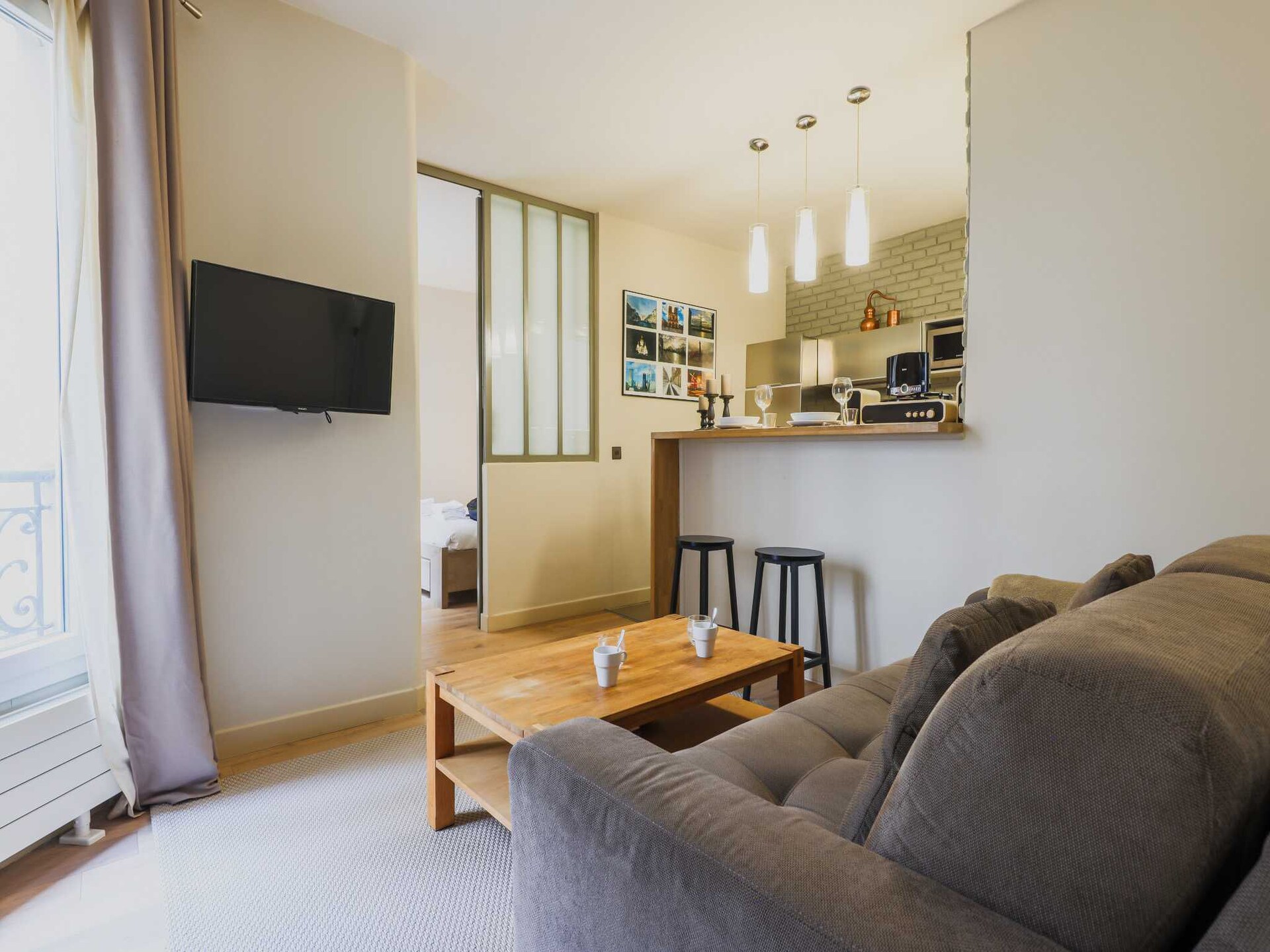 Modern appartement voor 4 bij Parc Monceau, Parijs 17e - foto 9