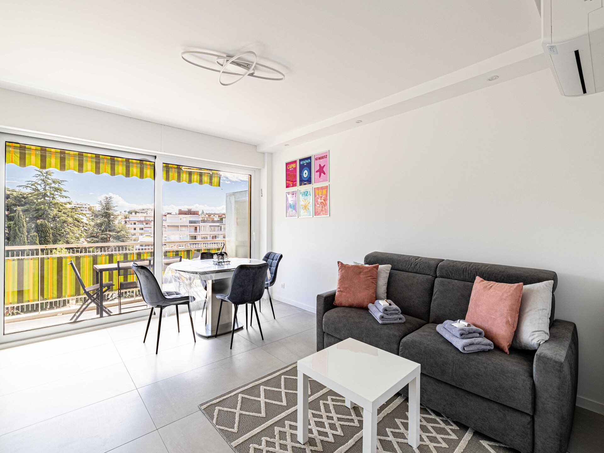 Zonnig appartement met zuidterras en panoramisch uitzicht over Cannes - foto 3