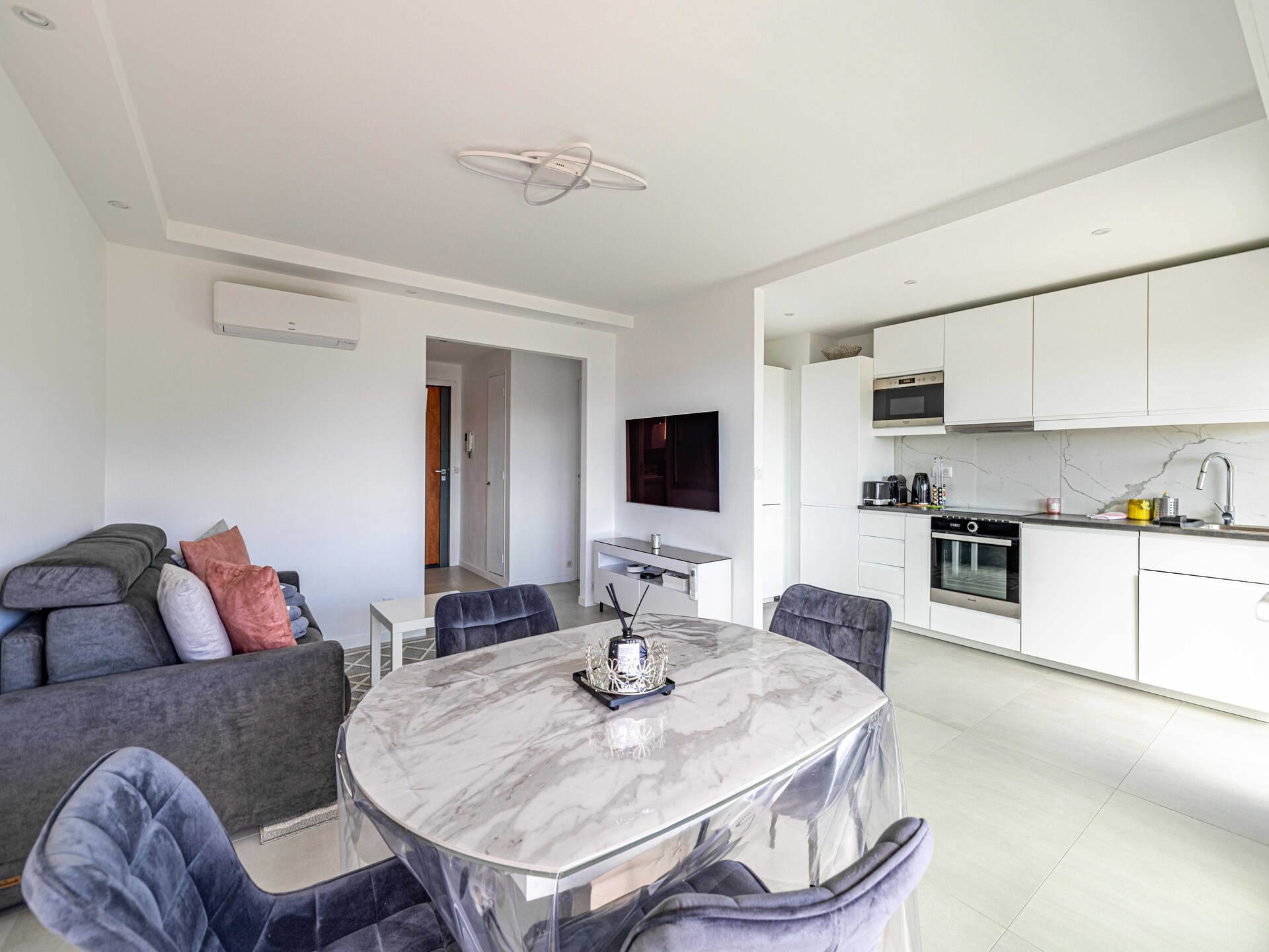 Zonnig appartement met zuidterras en panoramisch uitzicht over Cannes - foto 7