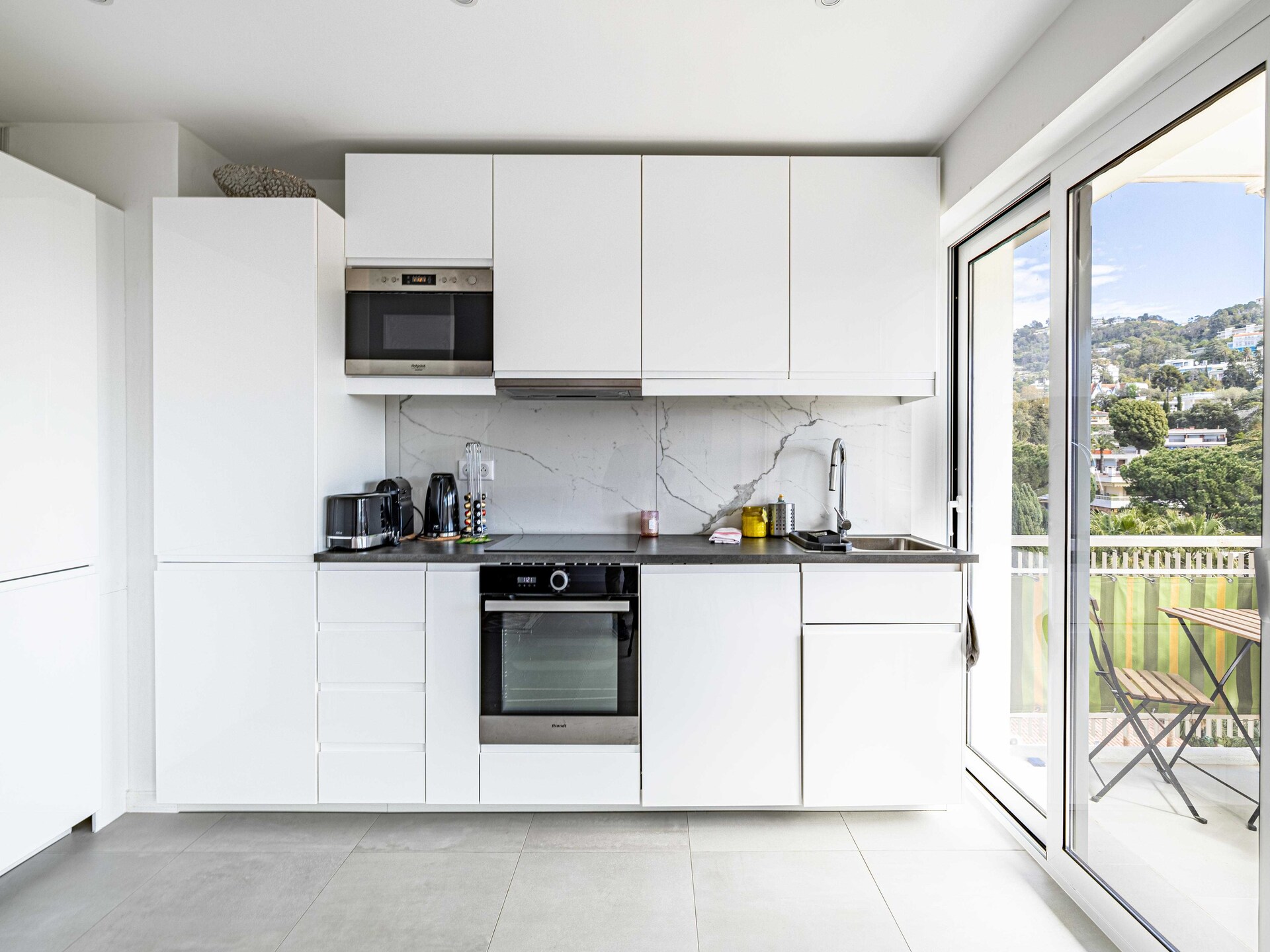 Zonnig appartement met zuidterras en panoramisch uitzicht over Cannes - foto 9