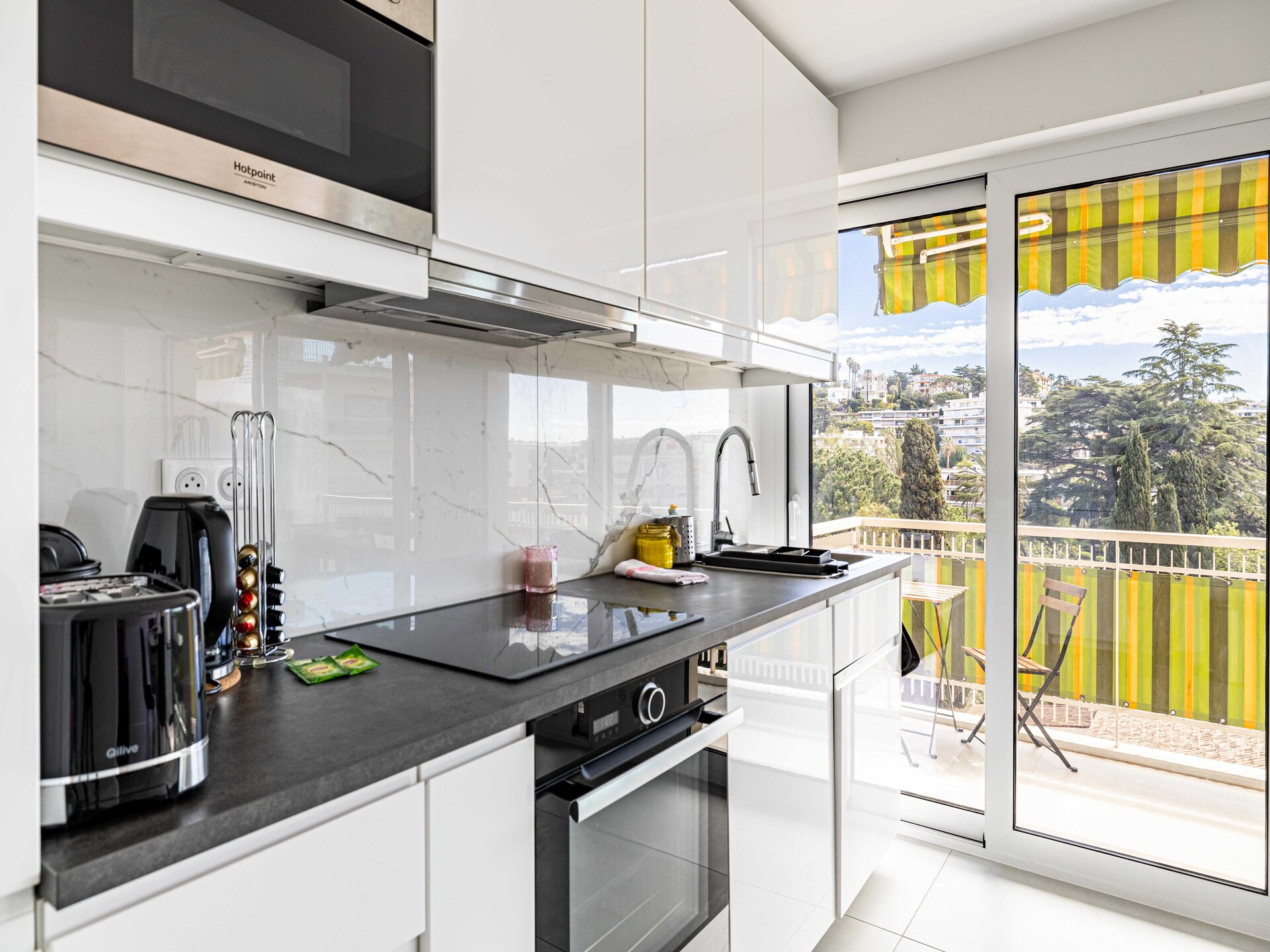 Zonnig appartement met zuidterras en panoramisch uitzicht over Cannes - foto 10