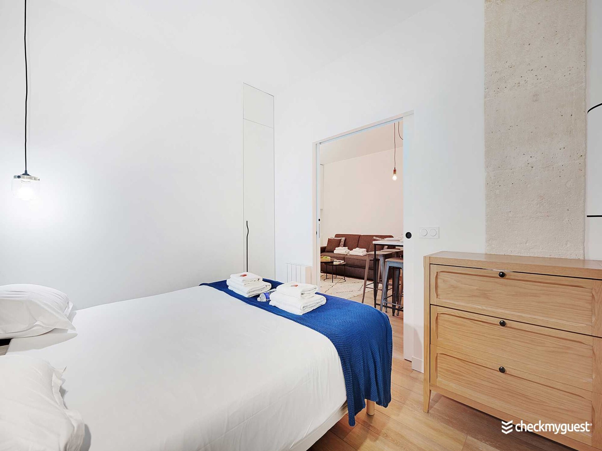 Licht appartement met 2 slaapkamers in levendig Oberkampf, vlakbij Place de la République - foto 13
