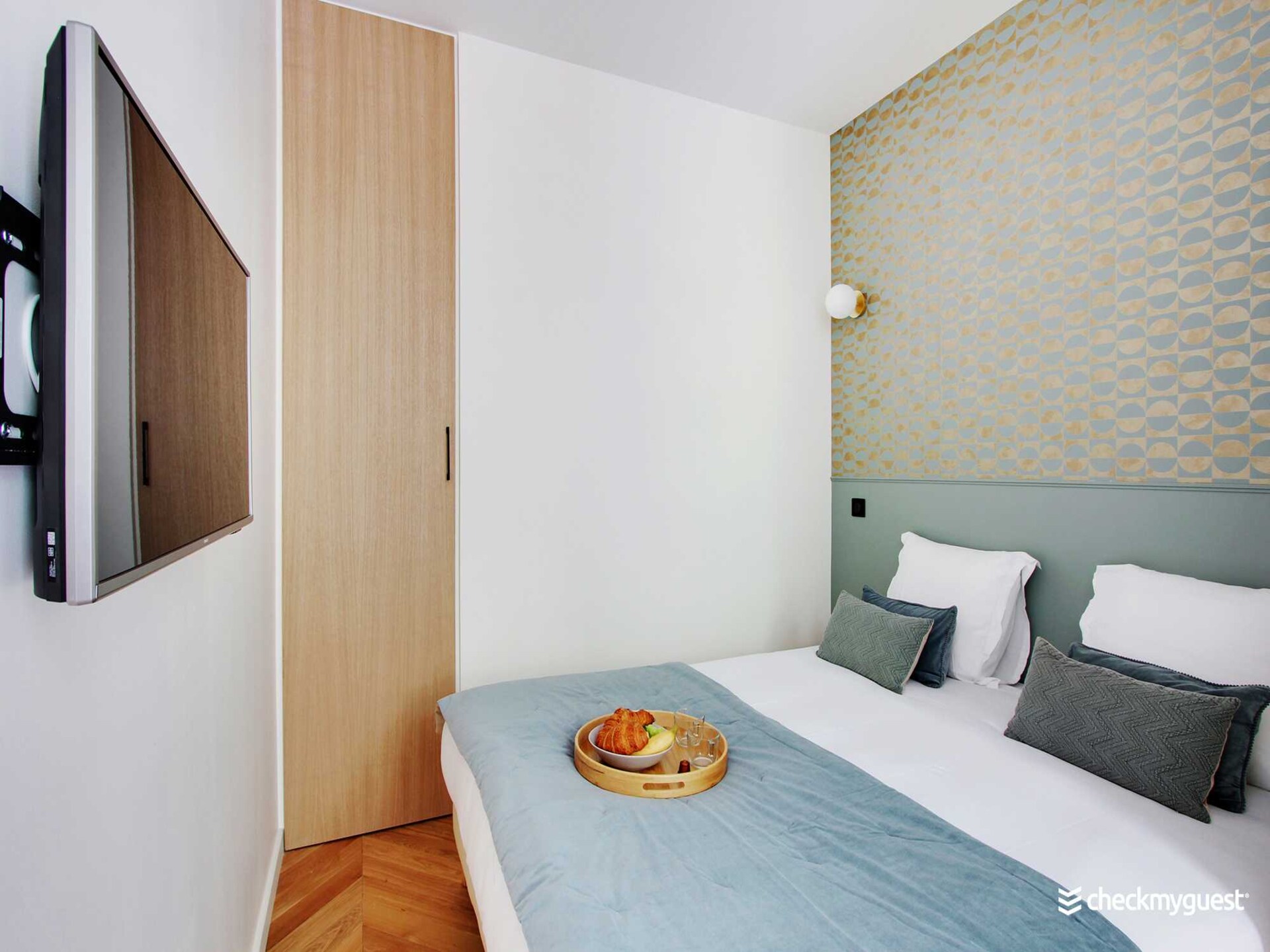 Elegant appartement in de Marais, 2 slaapkamers, vlakbij metro - foto 12