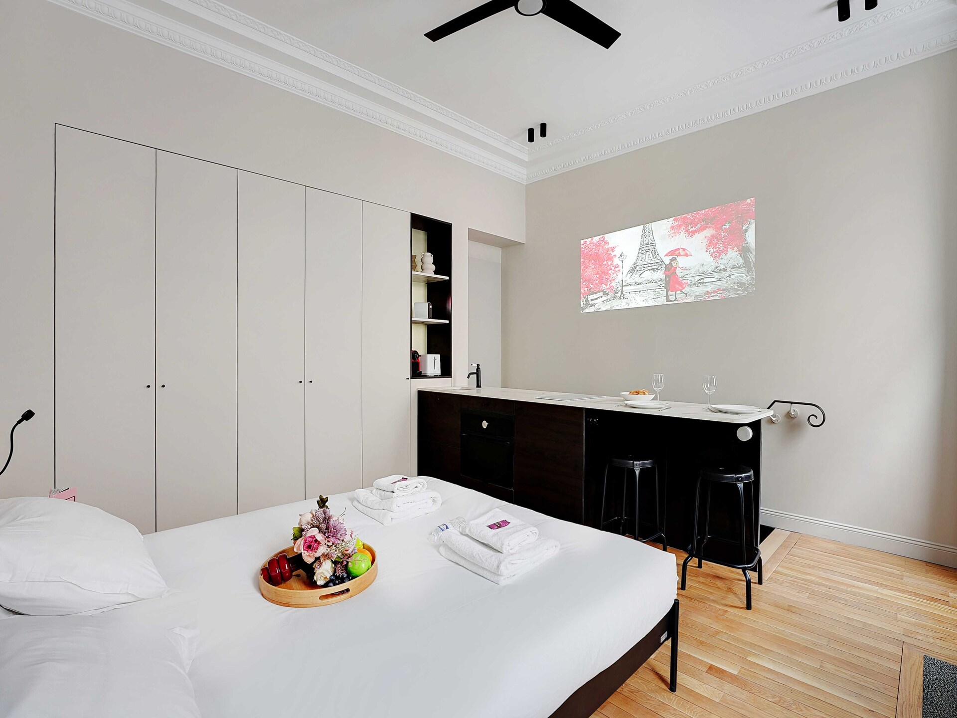 Modern appartement voor 2 in de prestigieuze wijk Europe, 8e arrondissement - foto 8