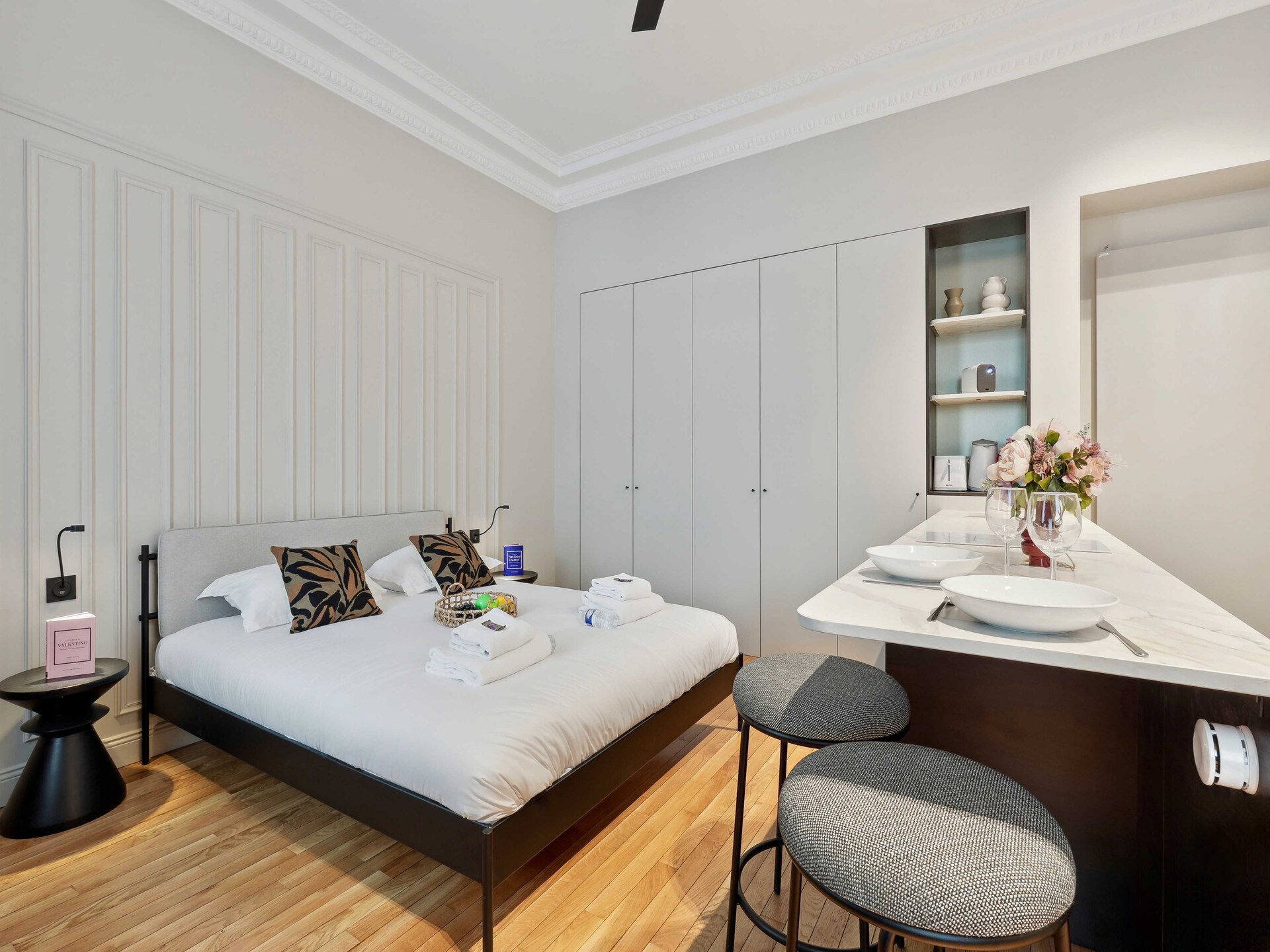 Modern appartement voor 2 in de prestigieuze wijk Europe, 8e arrondissement - foto 9
