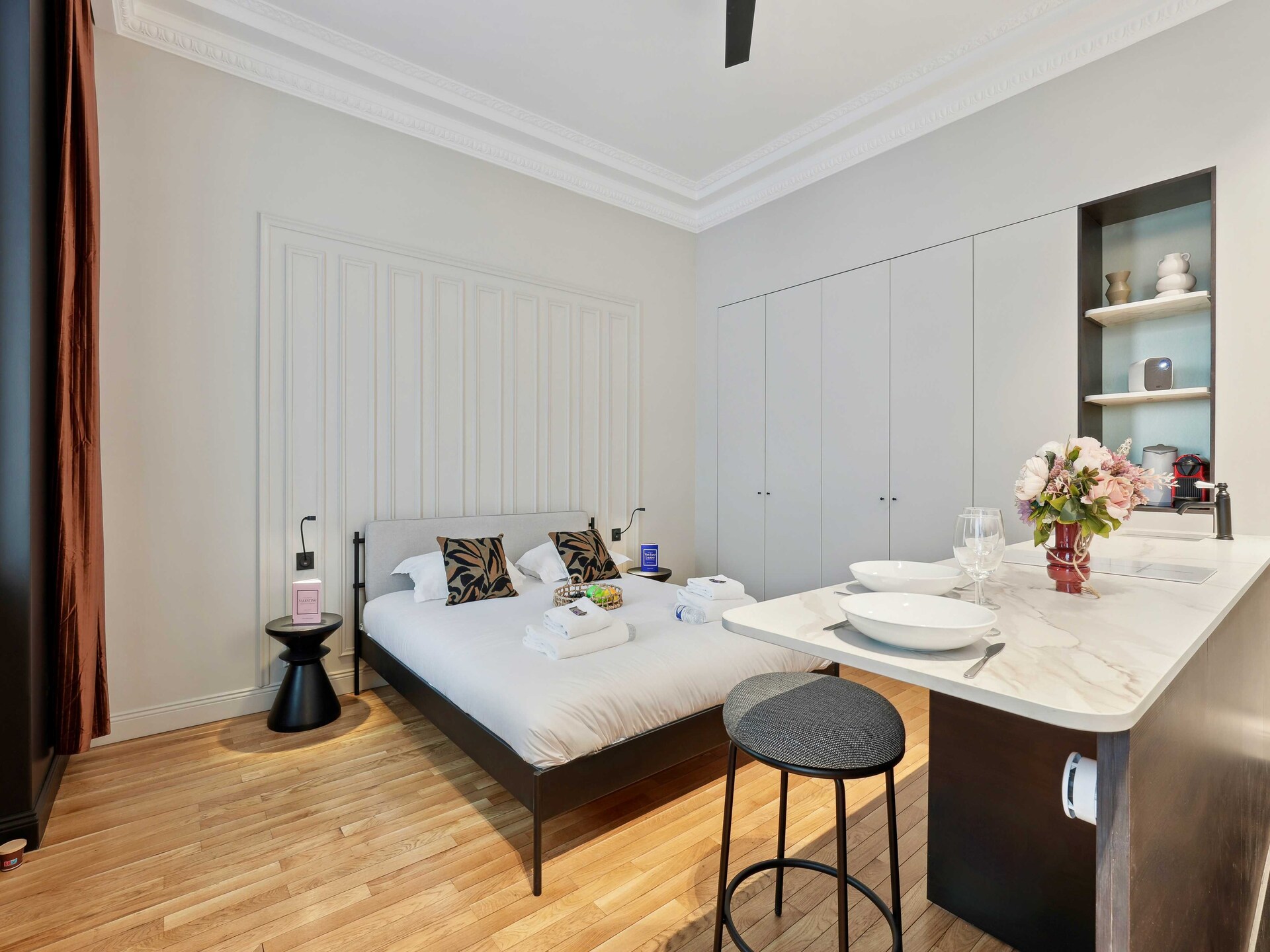 Modern appartement voor 2 in de prestigieuze wijk Europe, 8e arrondissement - foto 13