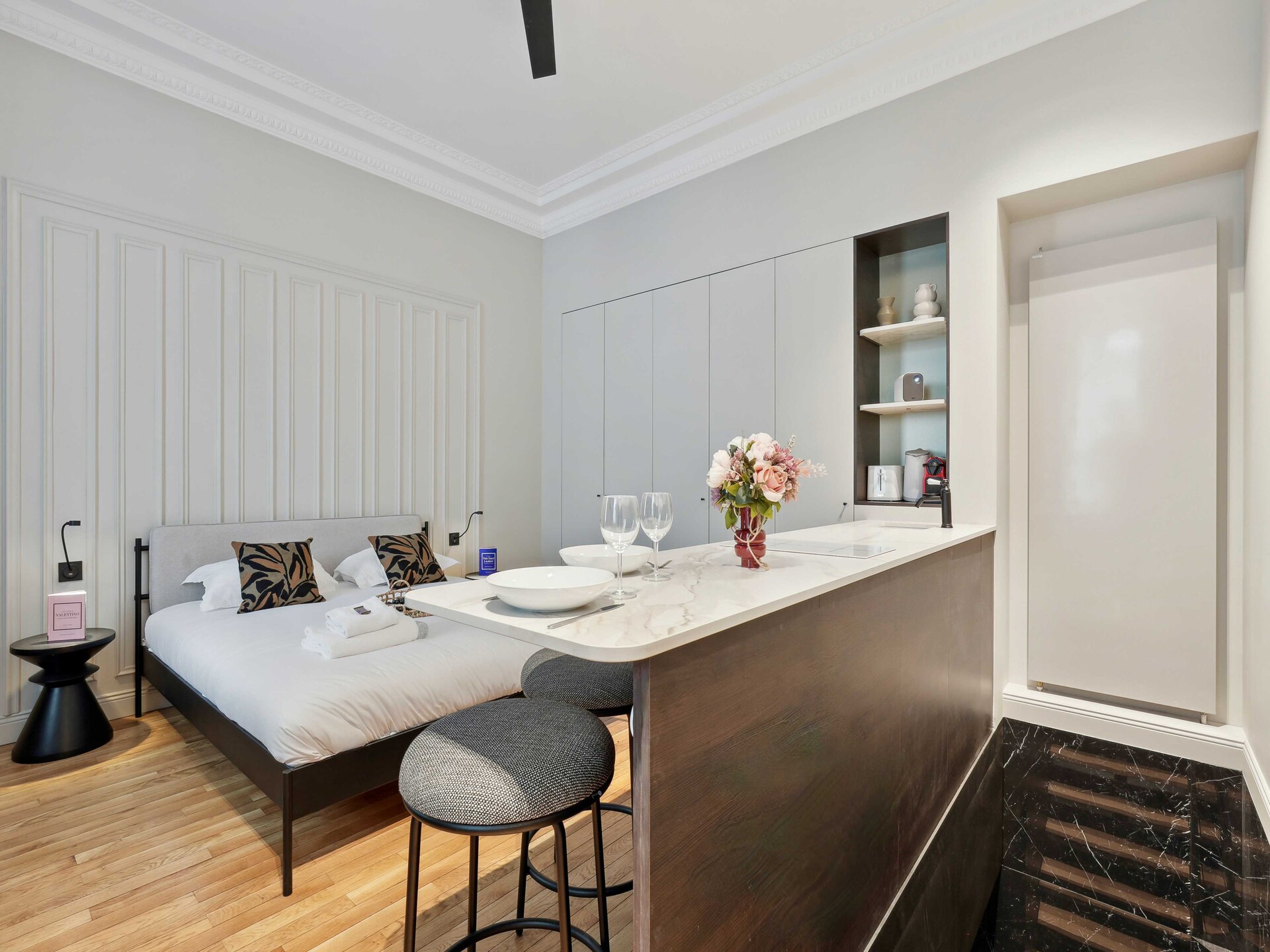 Modern appartement voor 2 in de prestigieuze wijk Europe, 8e arrondissement - foto 15