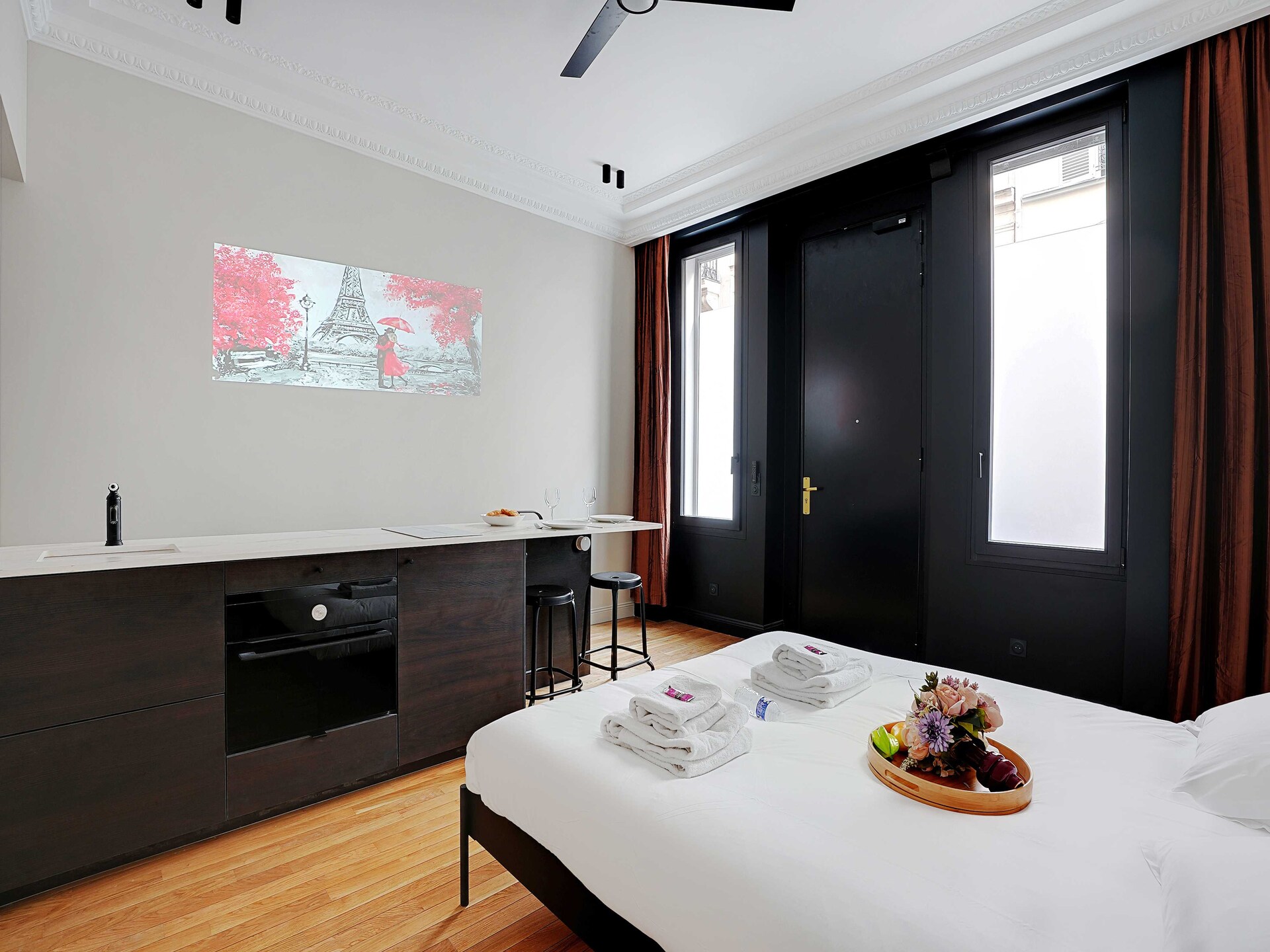 Modern appartement voor 2 in de prestigieuze wijk Europe, 8e arrondissement - foto 17