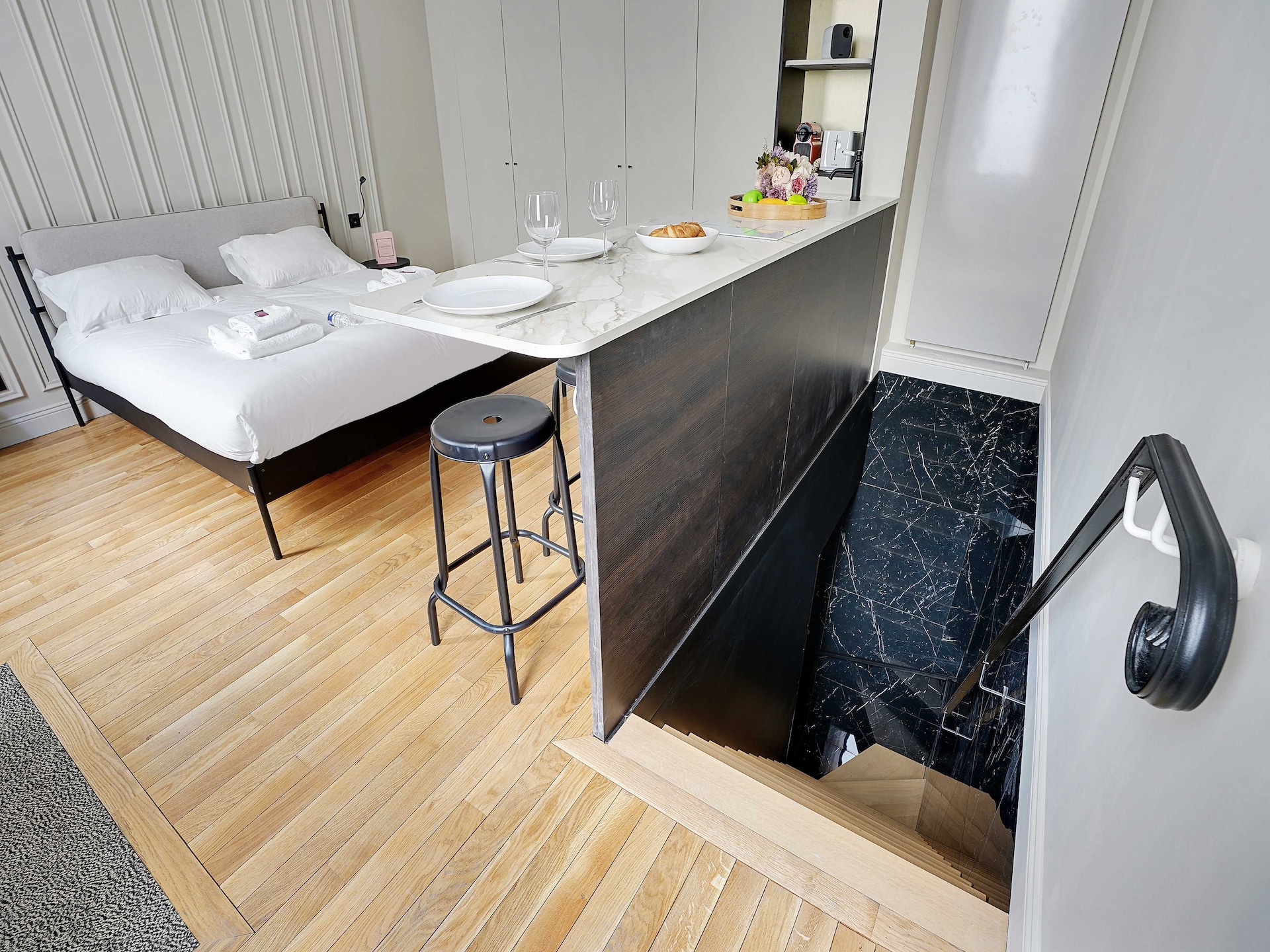 Modern appartement voor 2 in de prestigieuze wijk Europe, 8e arrondissement - foto 18