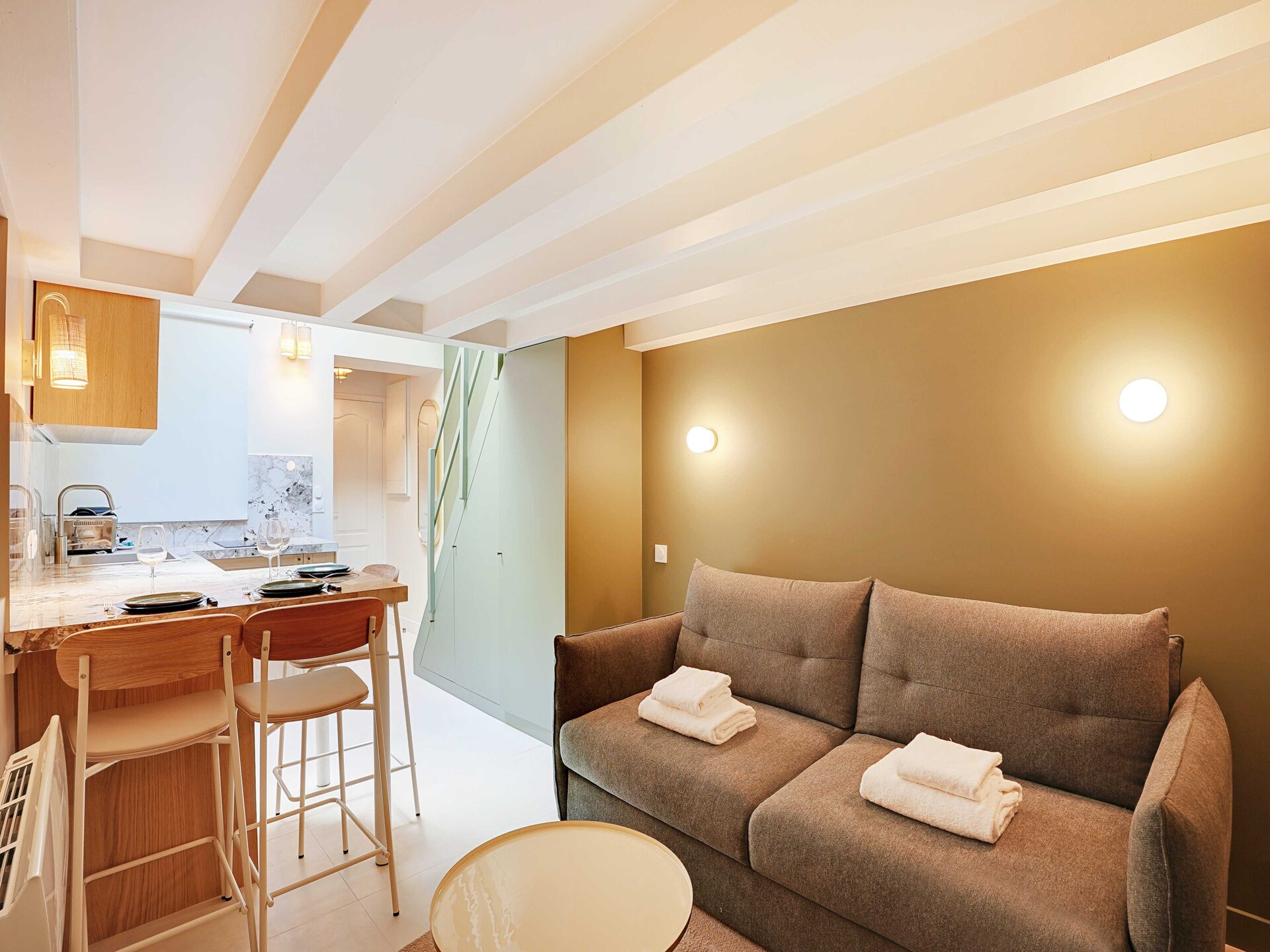Sfeervol mezzanine appartement nabij Canal Saint Martin, 2 personen - foto 2