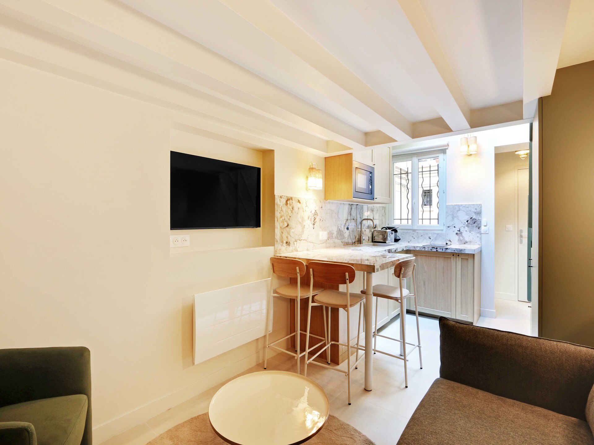 Sfeervol mezzanine appartement nabij Canal Saint Martin, 2 personen - foto 16