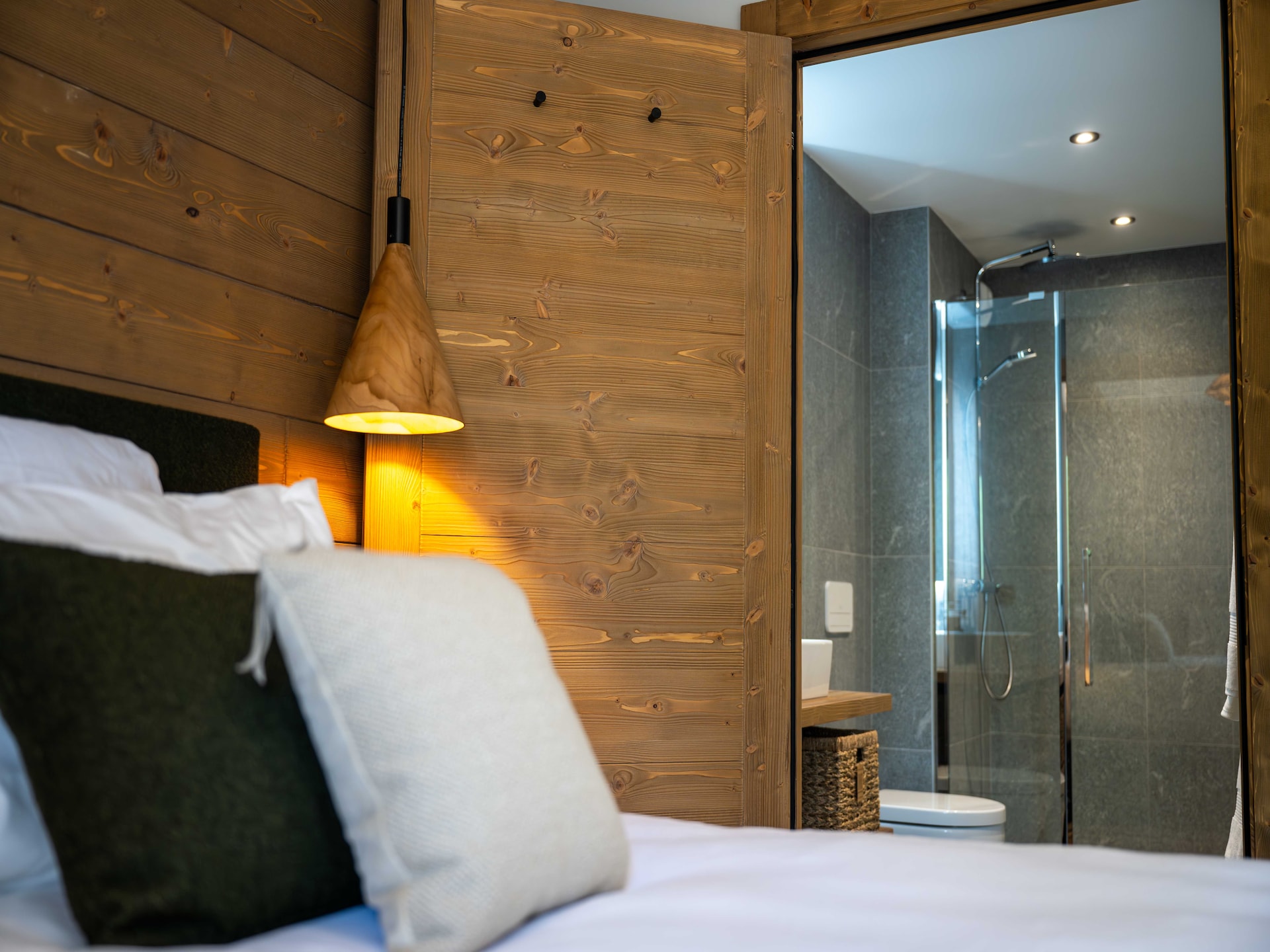 Luxe appartement 5p in Megève met zwembad, spa en terras - foto 16