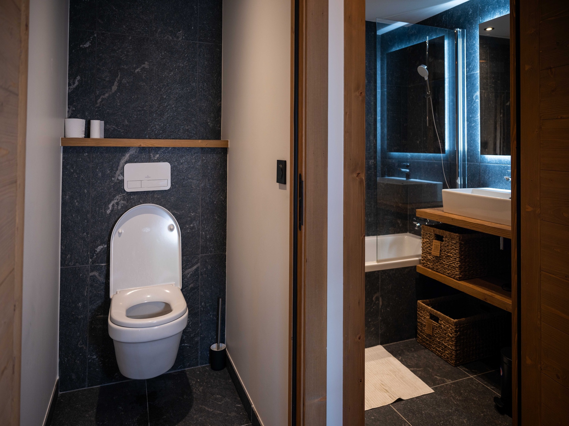 Luxe appartement 5p in Megève met zwembad, spa en terras - foto 21