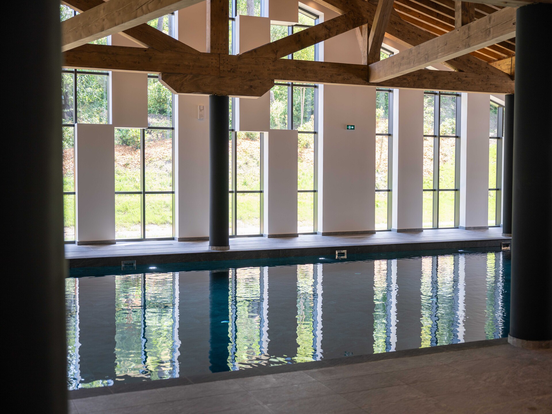 Luxe appartement 5p in Megève met zwembad, spa en terras - foto 25