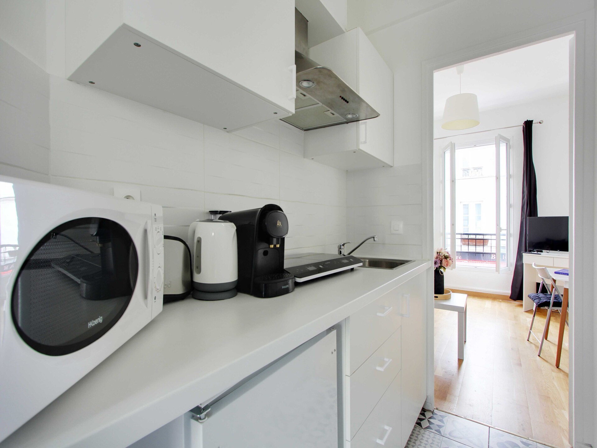 Intiem studio-appartement voor twee in Levallois-Perret - foto 1