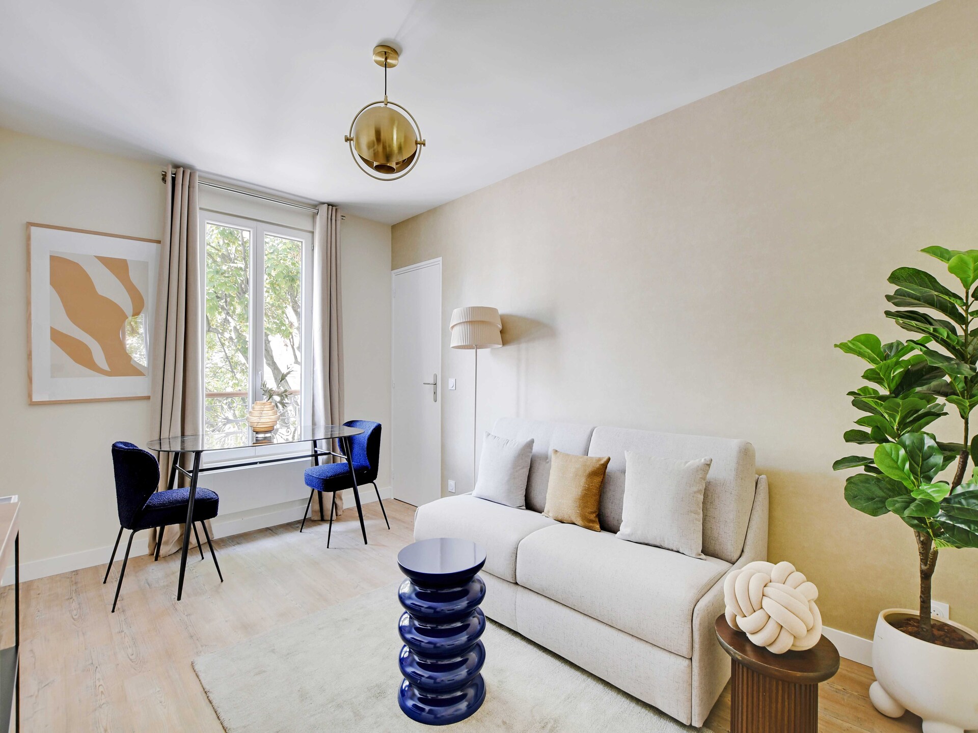 Licht appartement bij Parijs, metro op 2 minuten lopen - foto 1
