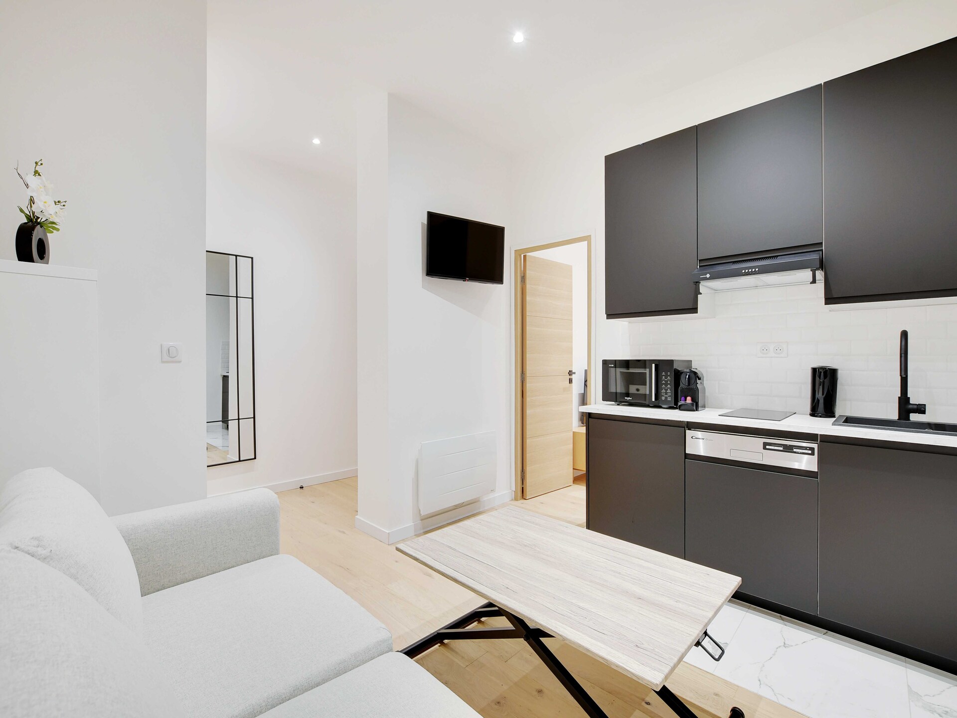 Knus modern appartement voor 4 in bruisend Oberkampf, Parijs - foto 2