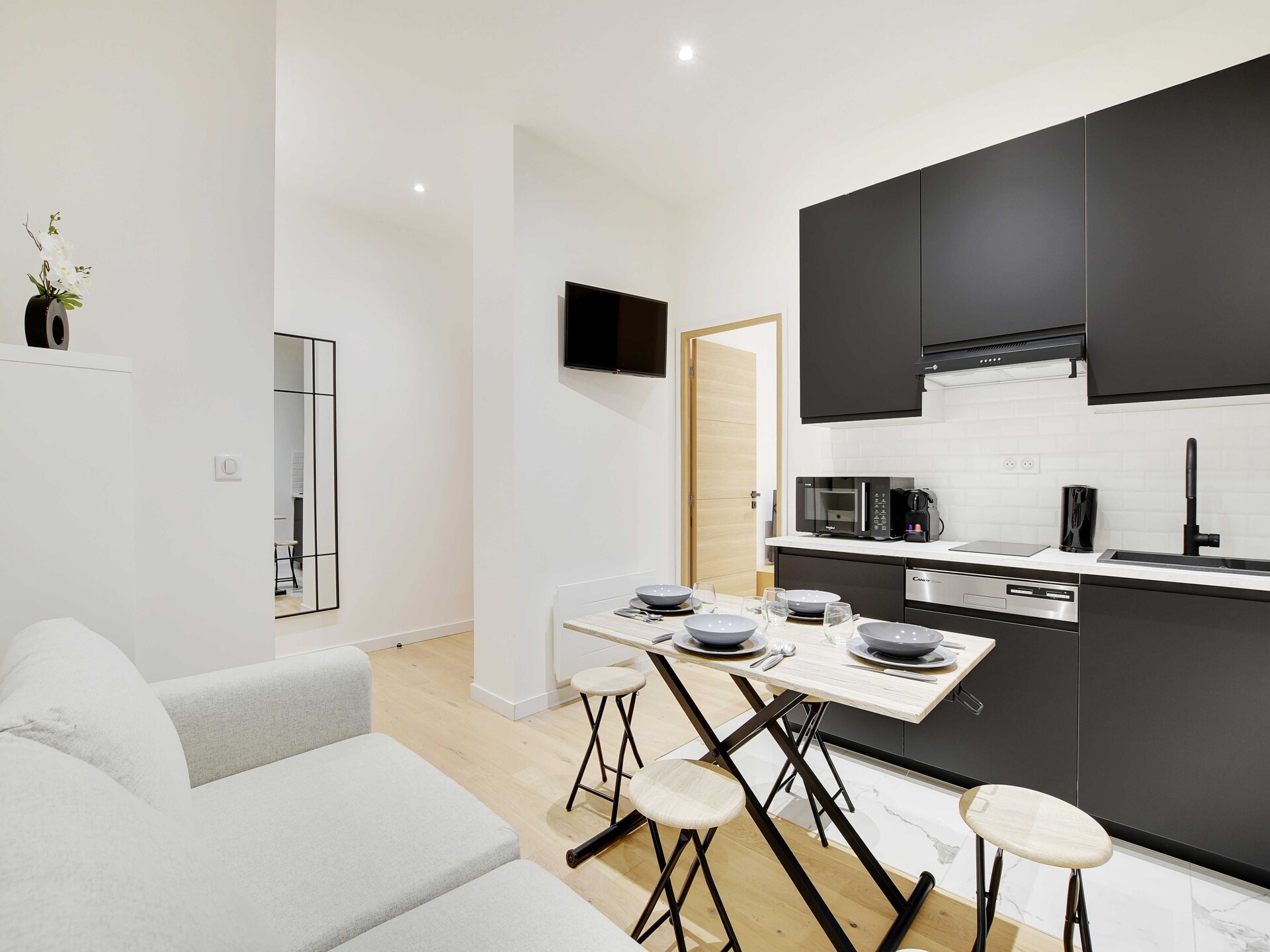 Knus modern appartement voor 4 in bruisend Oberkampf, Parijs - foto 3