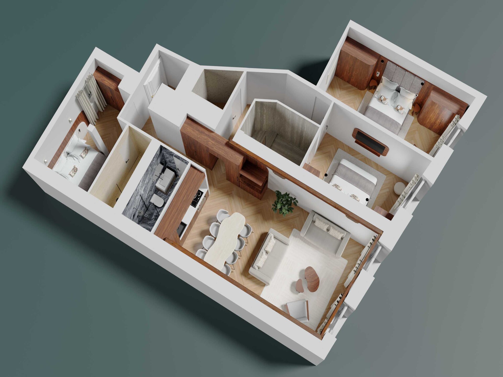 Luxe 3-slaapkamer appartement in Quartier Latin, vlakbij Notre-Dame - foto 12