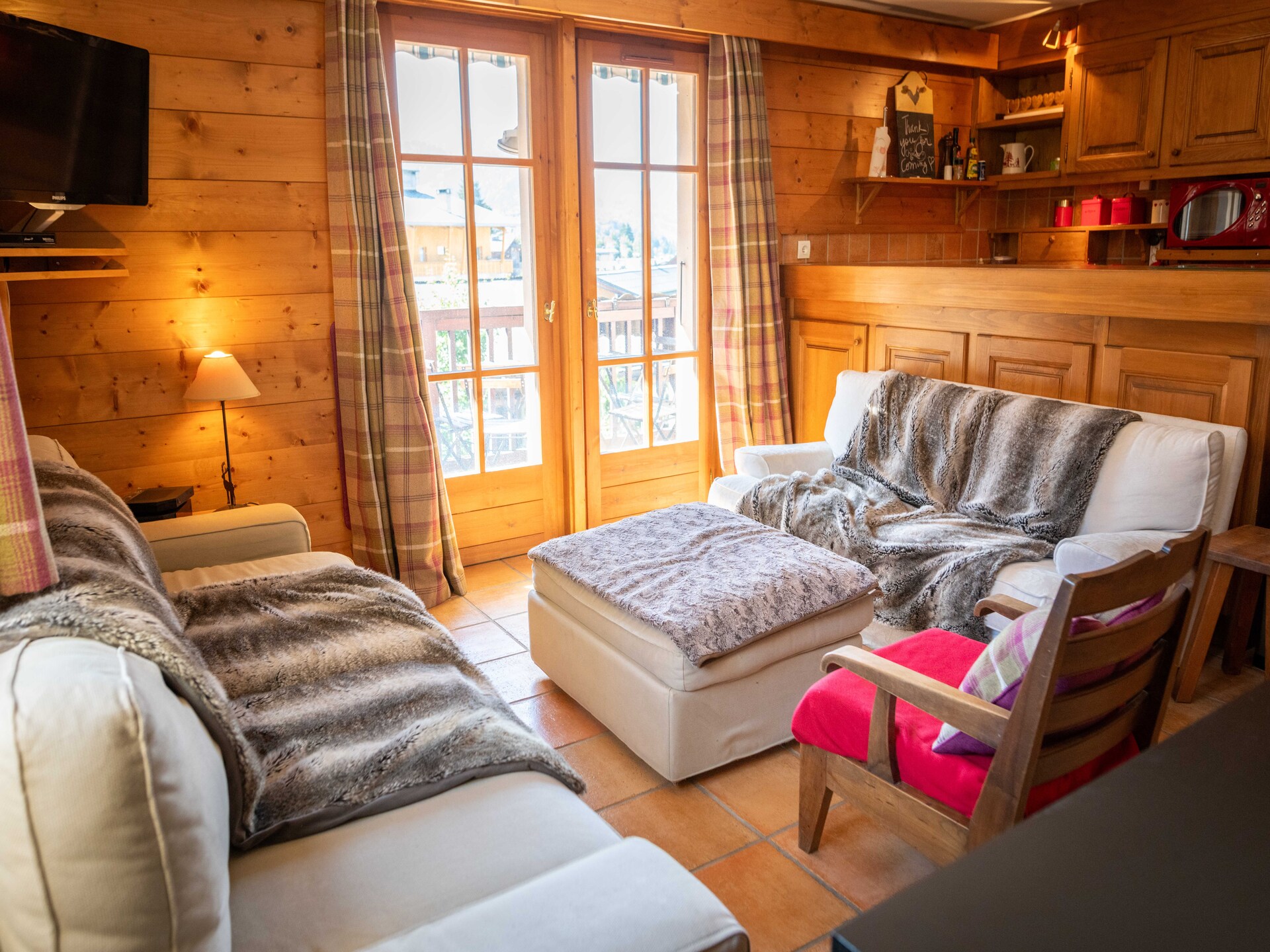 Sfeervol appartement voor 4 personen in het hart van Megève - foto 8