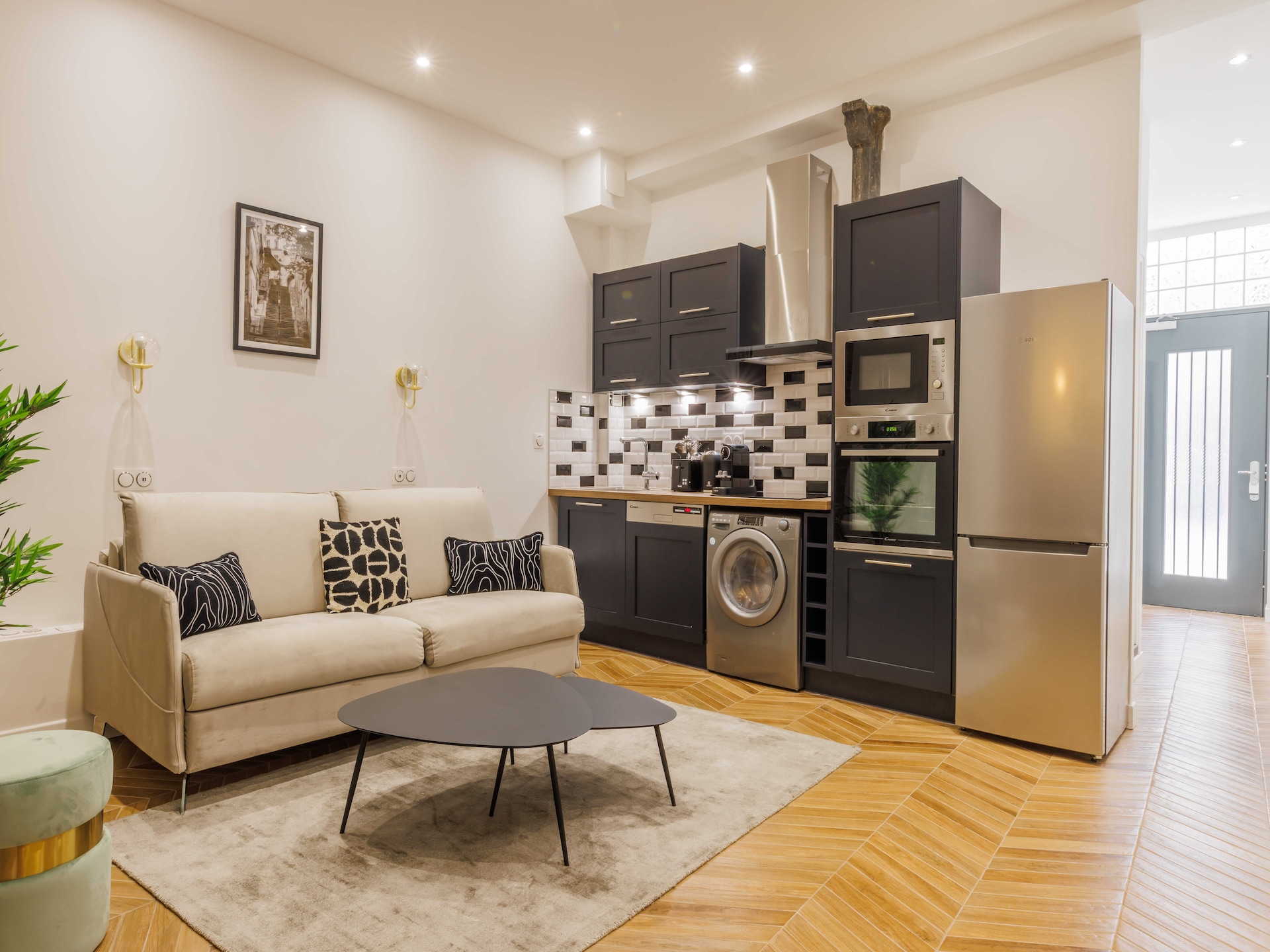 Licht appartement met 2 slaapkamers bij Gare de l'Est in Parijs - foto 6