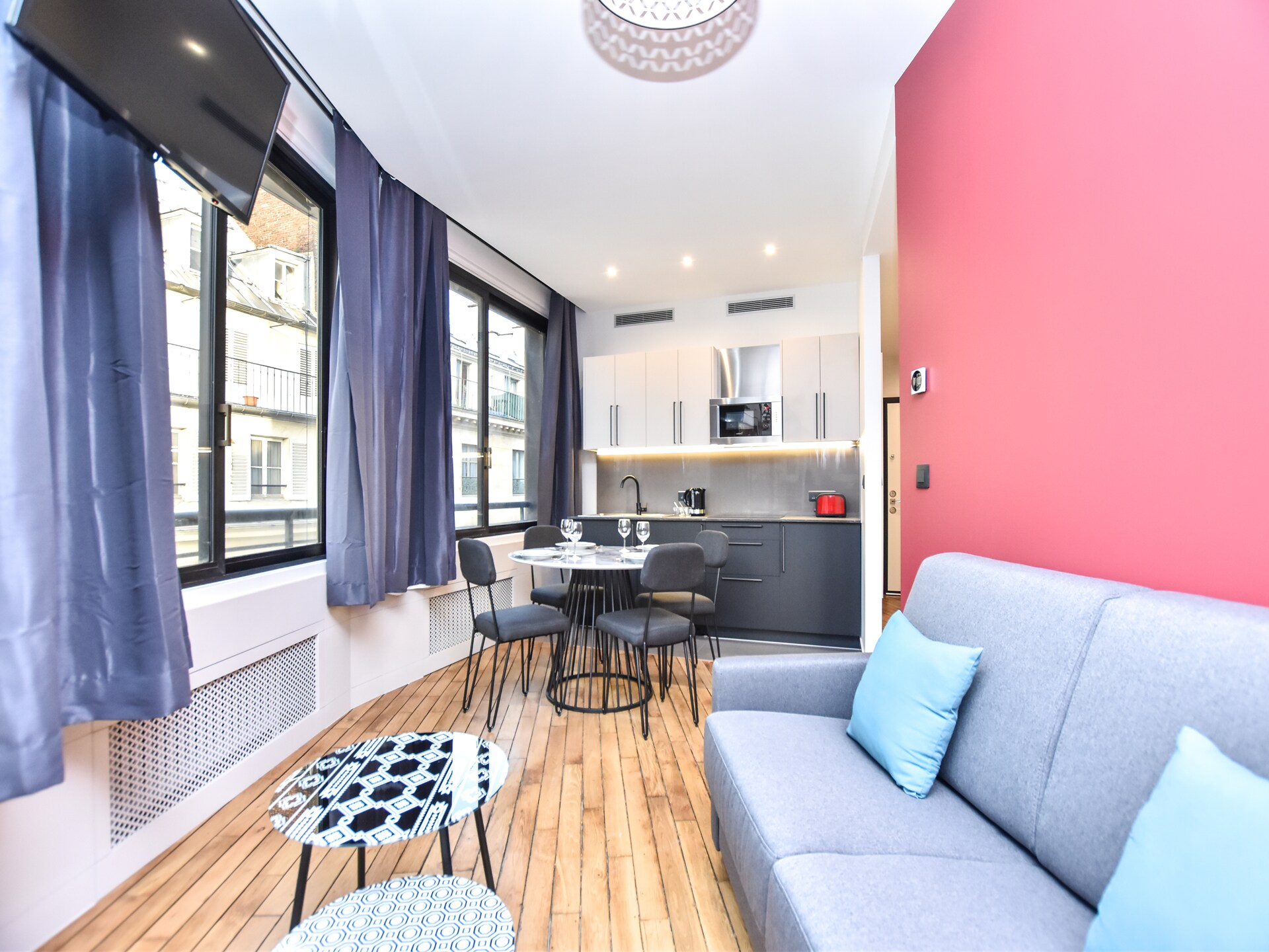 Licht appartement in trendy 9e arrondissement, vlak bij Opéra Garnier - foto 7