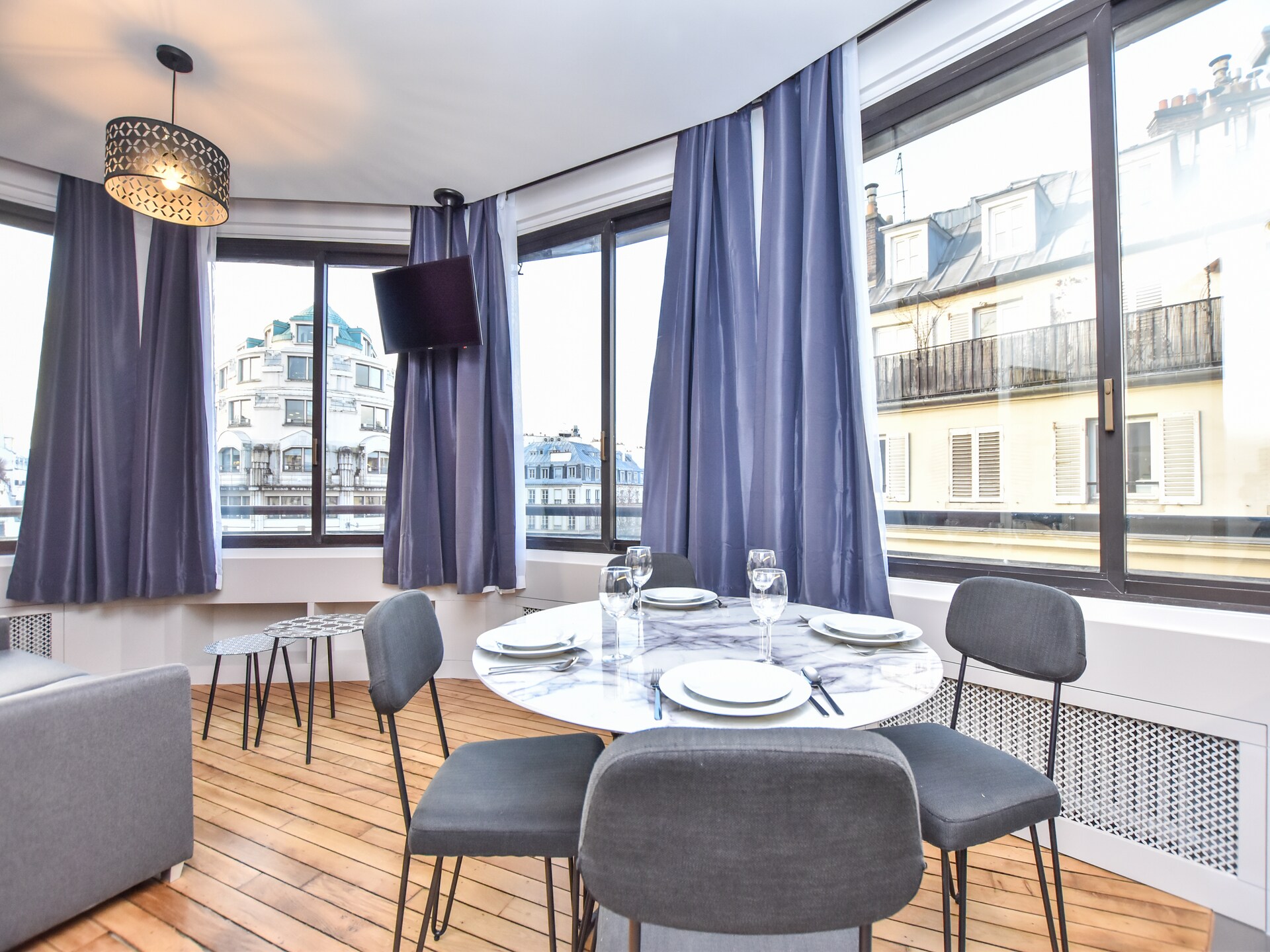 Licht appartement in trendy 9e arrondissement, vlak bij Opéra Garnier - foto 8