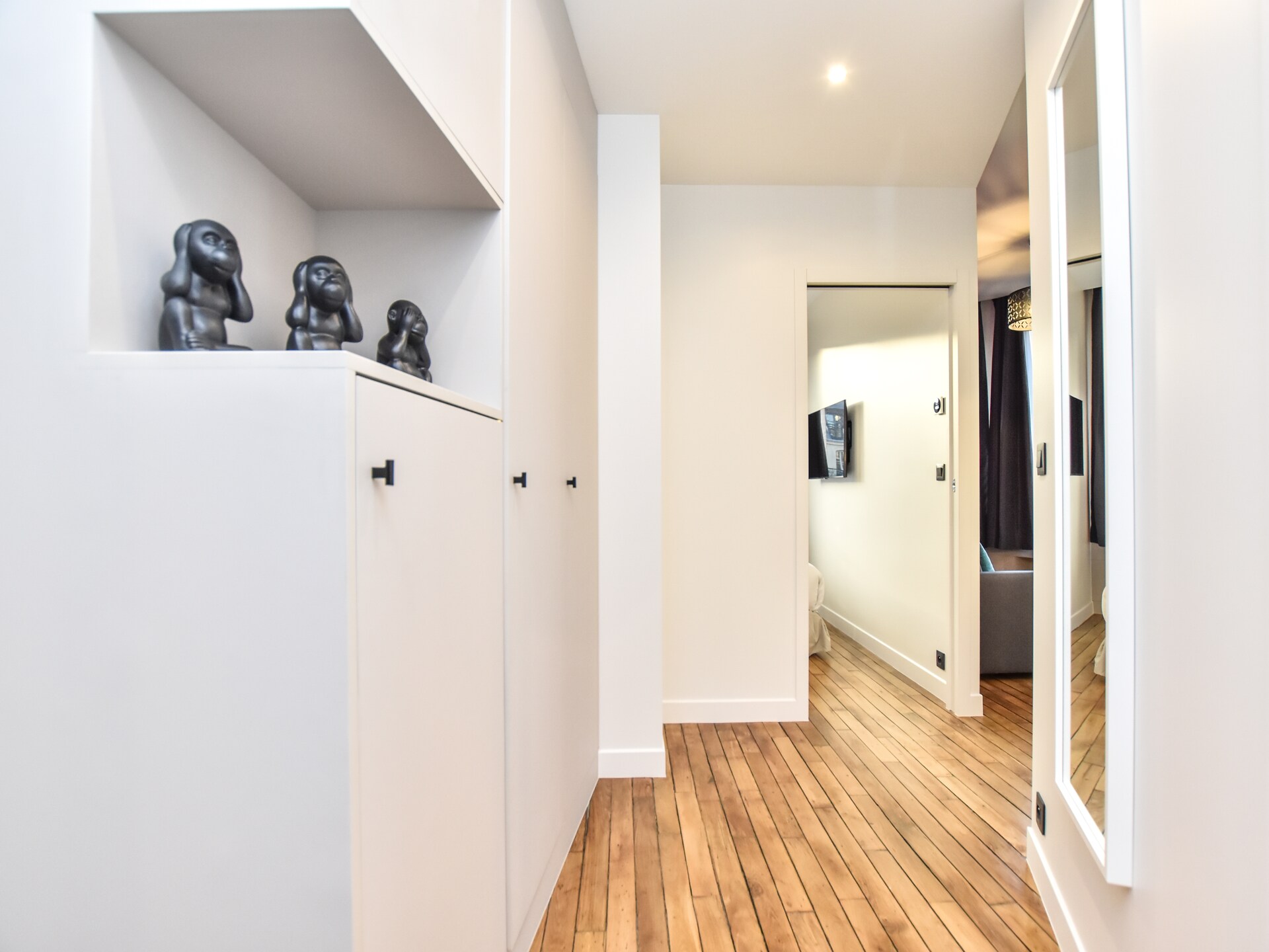 Licht appartement in trendy 9e arrondissement, vlak bij Opéra Garnier - foto 15