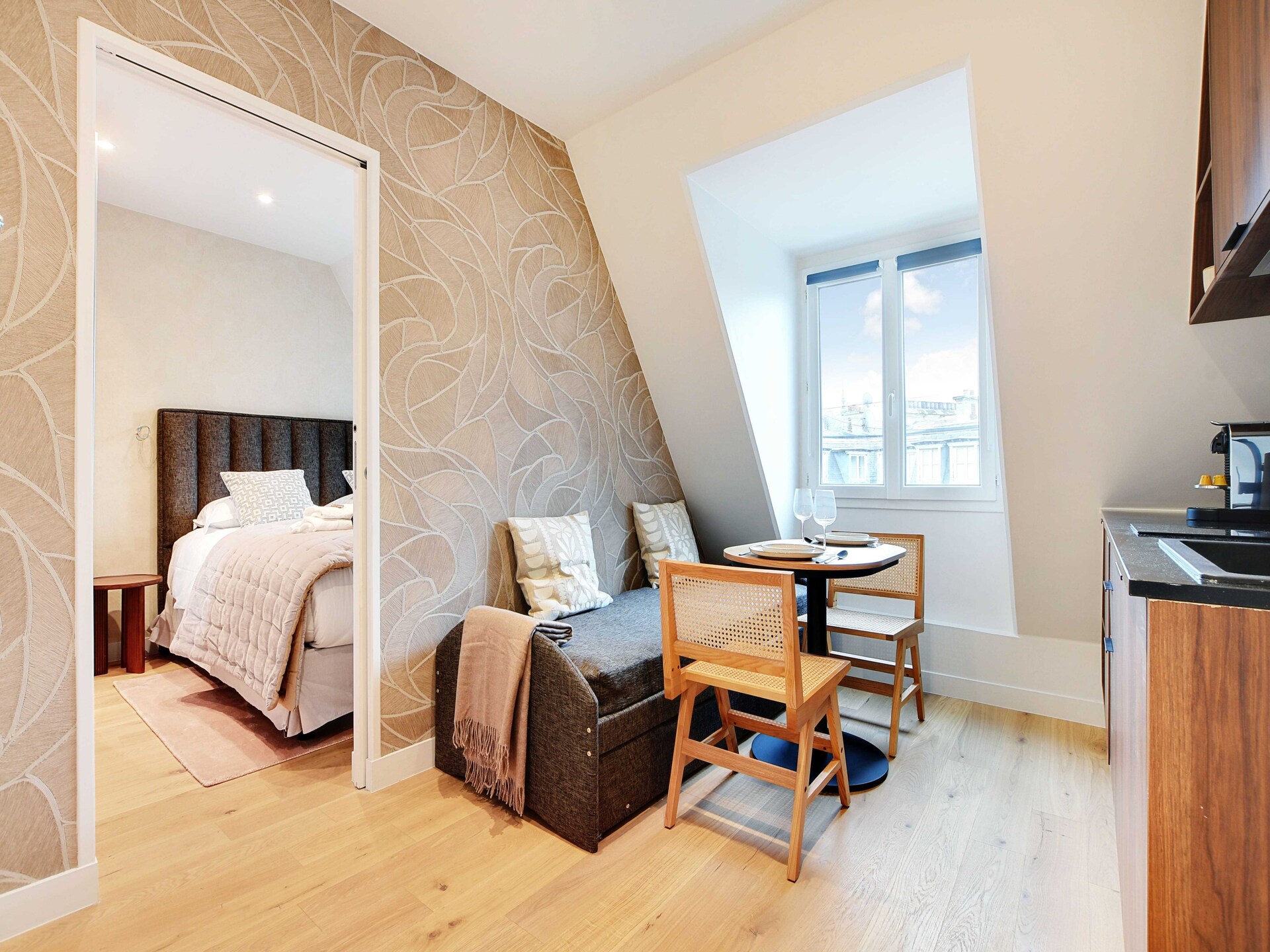 Kompakt studio-appartement in het 16e arrondissement bij de Arc de Triomphe - foto 7