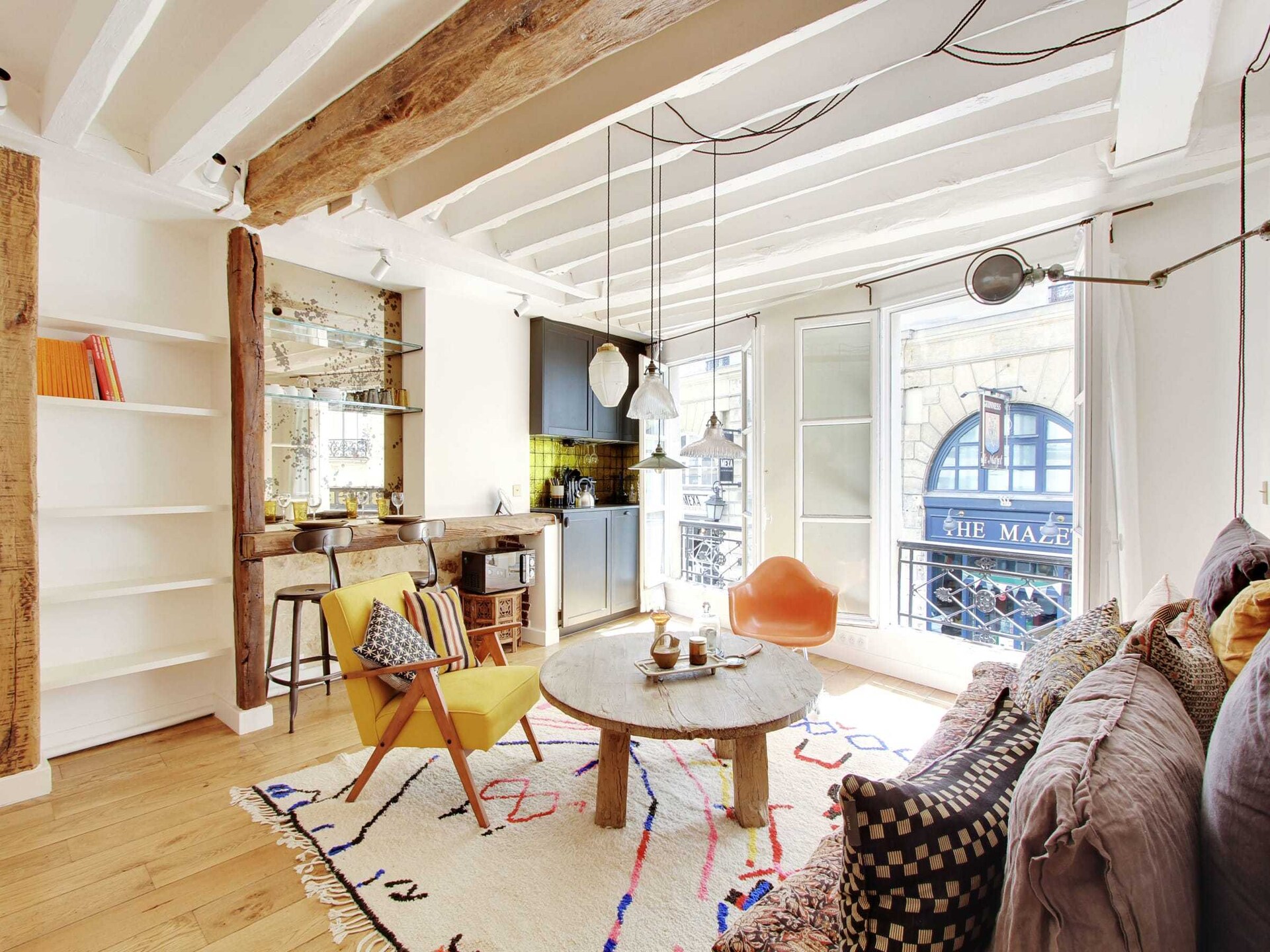Gerenoveerd studio-appartement in het Quartier Latin, vlakbij de Seine - foto 1
