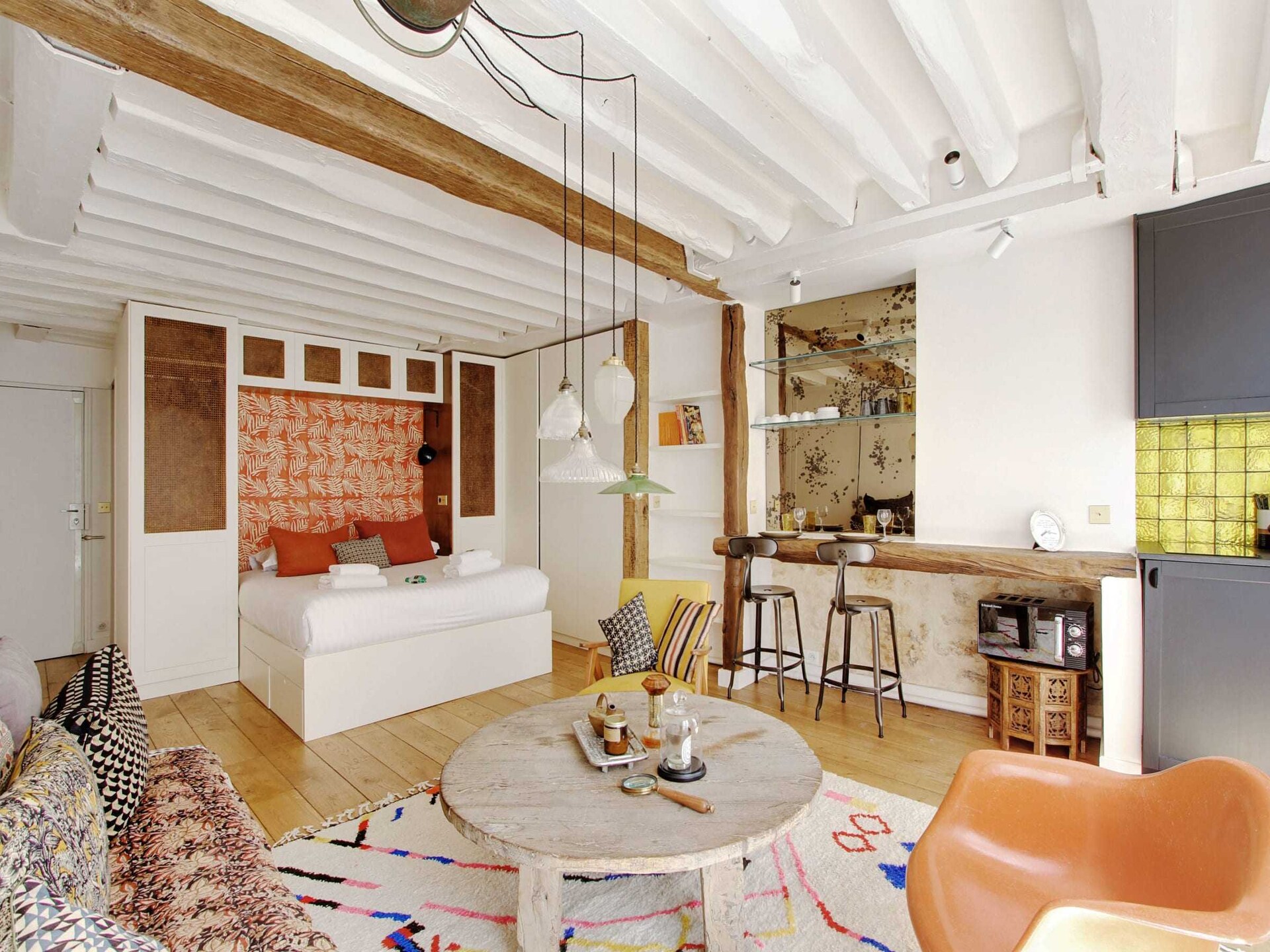 Gerenoveerd studio-appartement in het Quartier Latin, vlakbij de Seine - foto 2