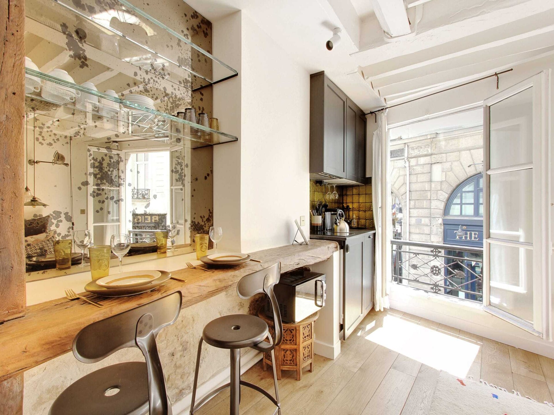 Gerenoveerd studio-appartement in het Quartier Latin, vlakbij de Seine - foto 8