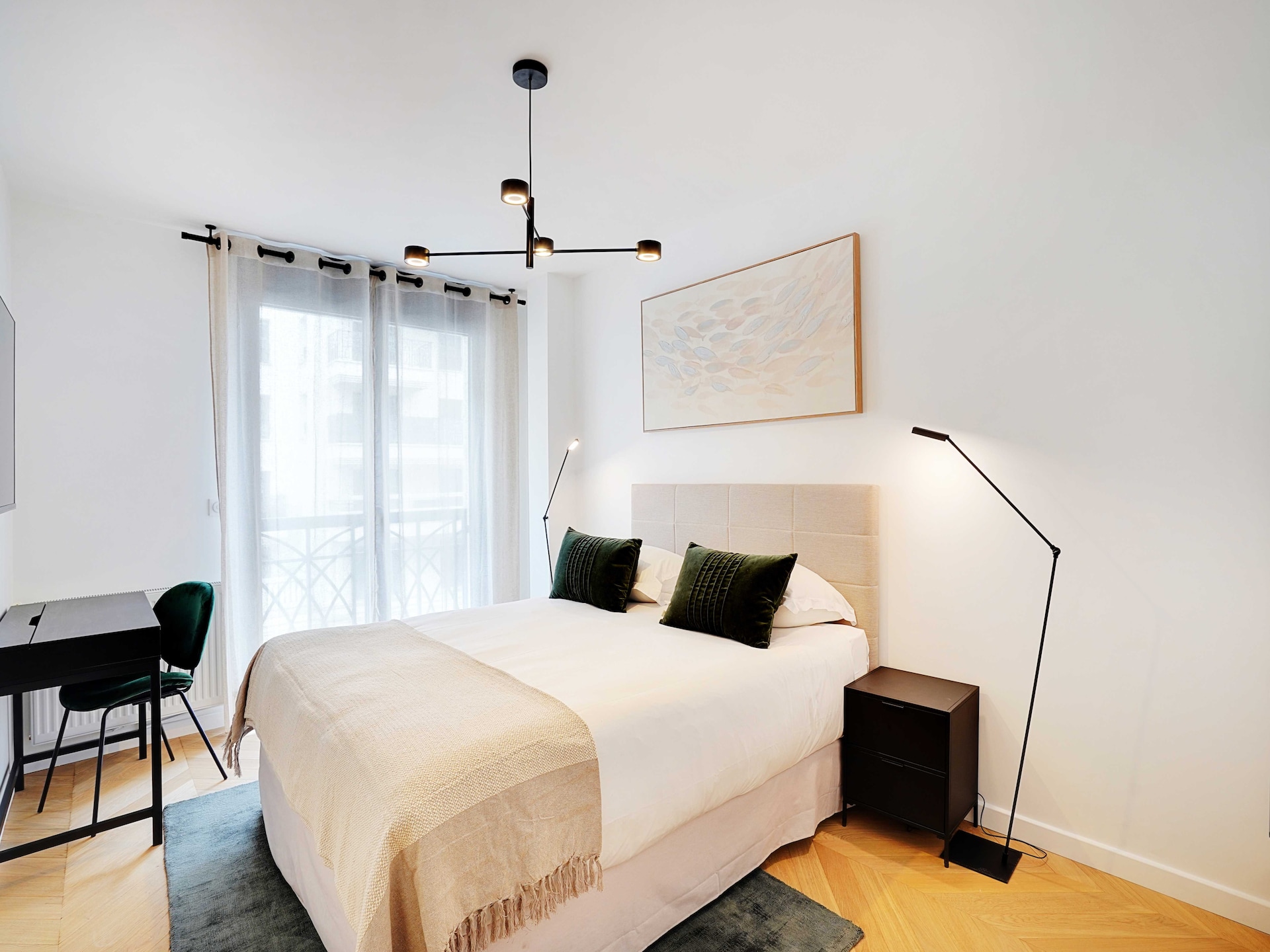 Modern appartement in Levallois-Perret voor 4 personen - foto 10