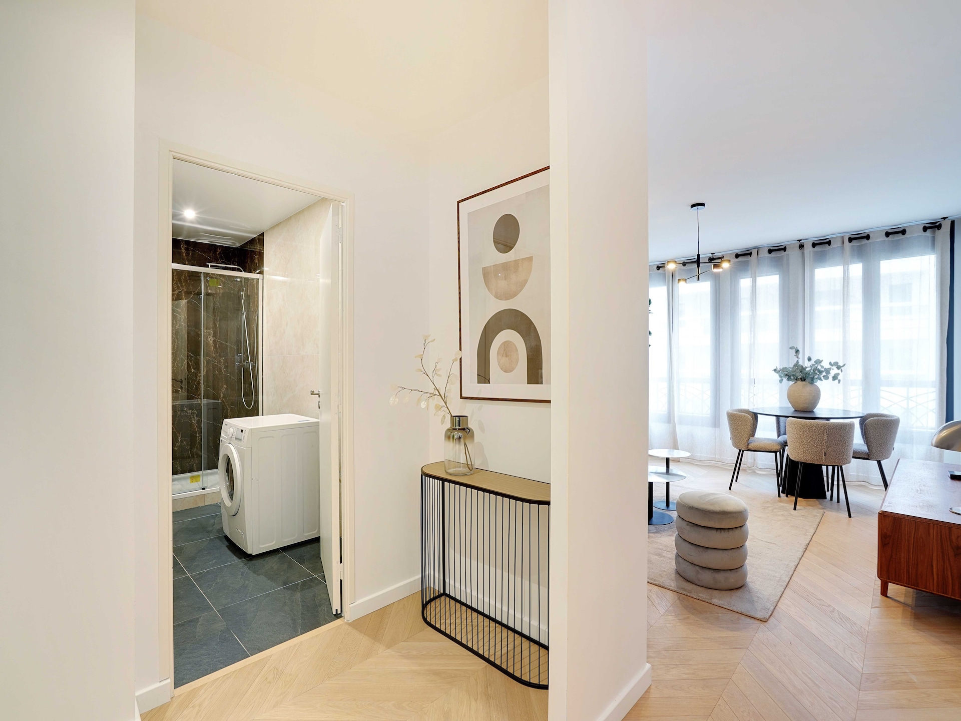 Modern appartement in Levallois-Perret voor 4 personen - foto 12