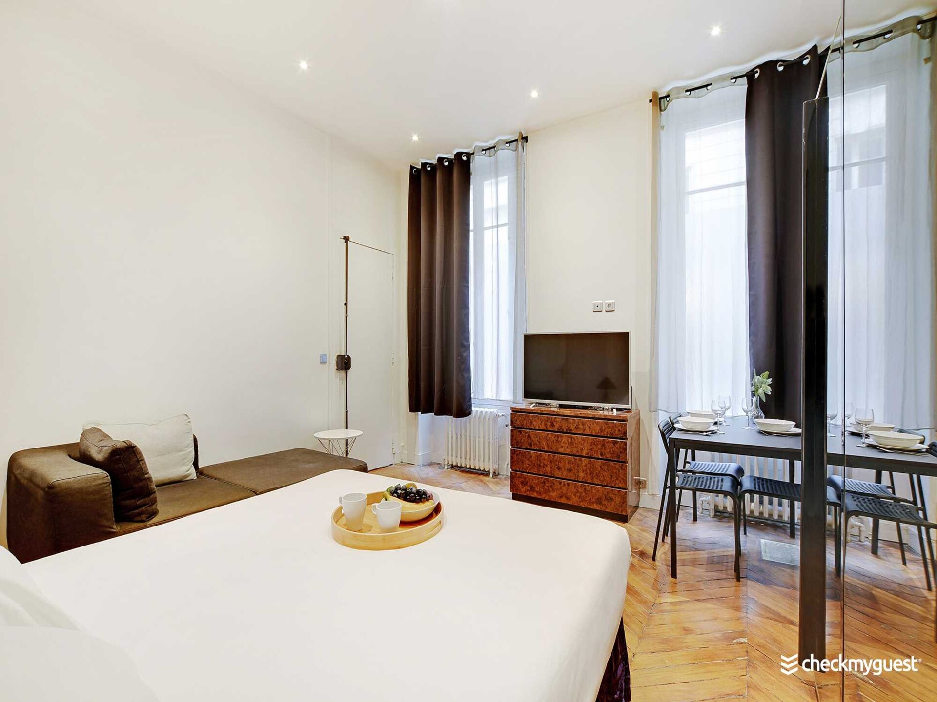 Serene studio in de Marais, vlakbij het Louvre en Palais Garnier - foto 5